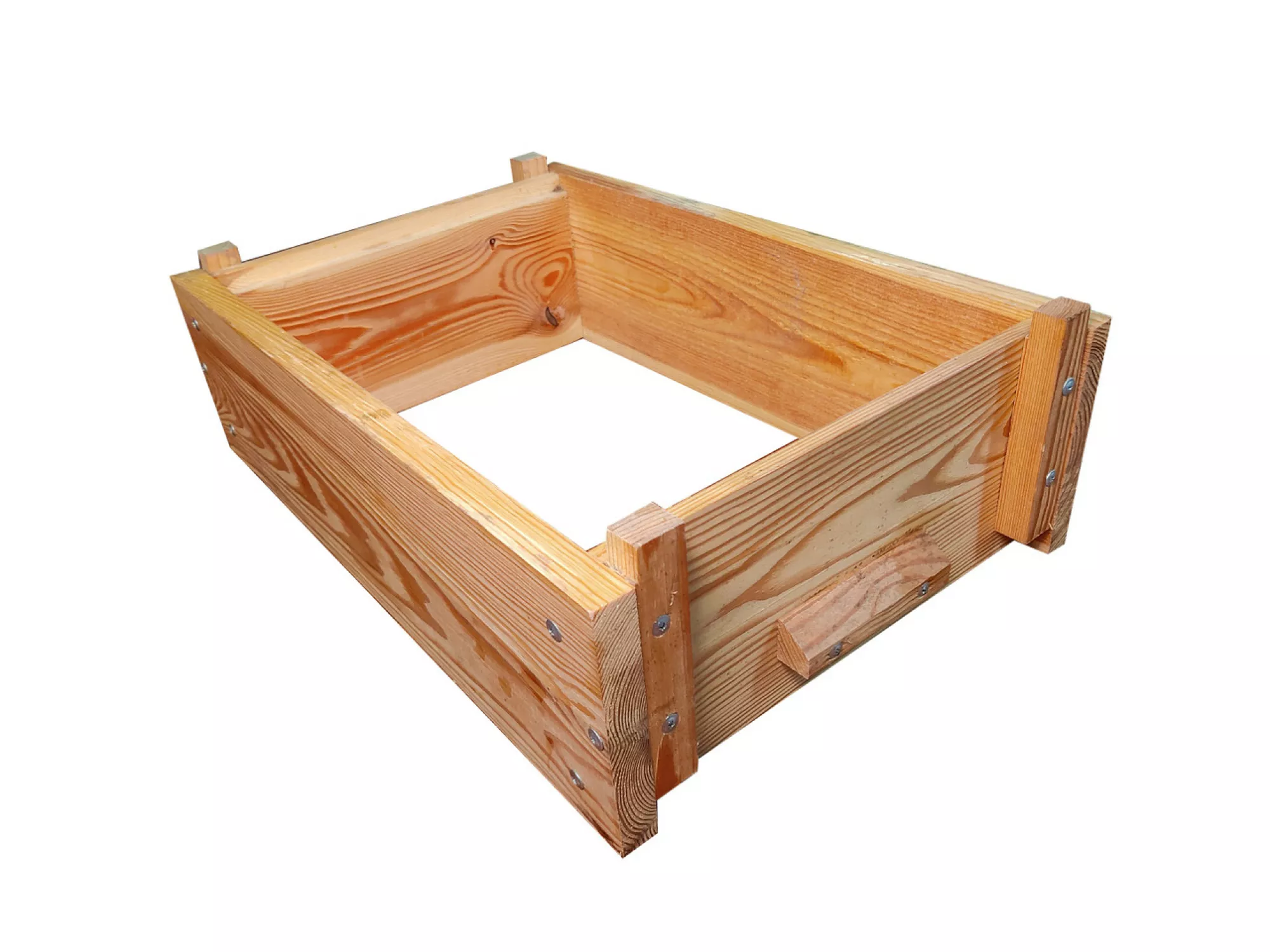 Вулик рогатий багатокорпусний, на 9 рамок, проварений у харчовому парафіні, гніздо на рамку 300