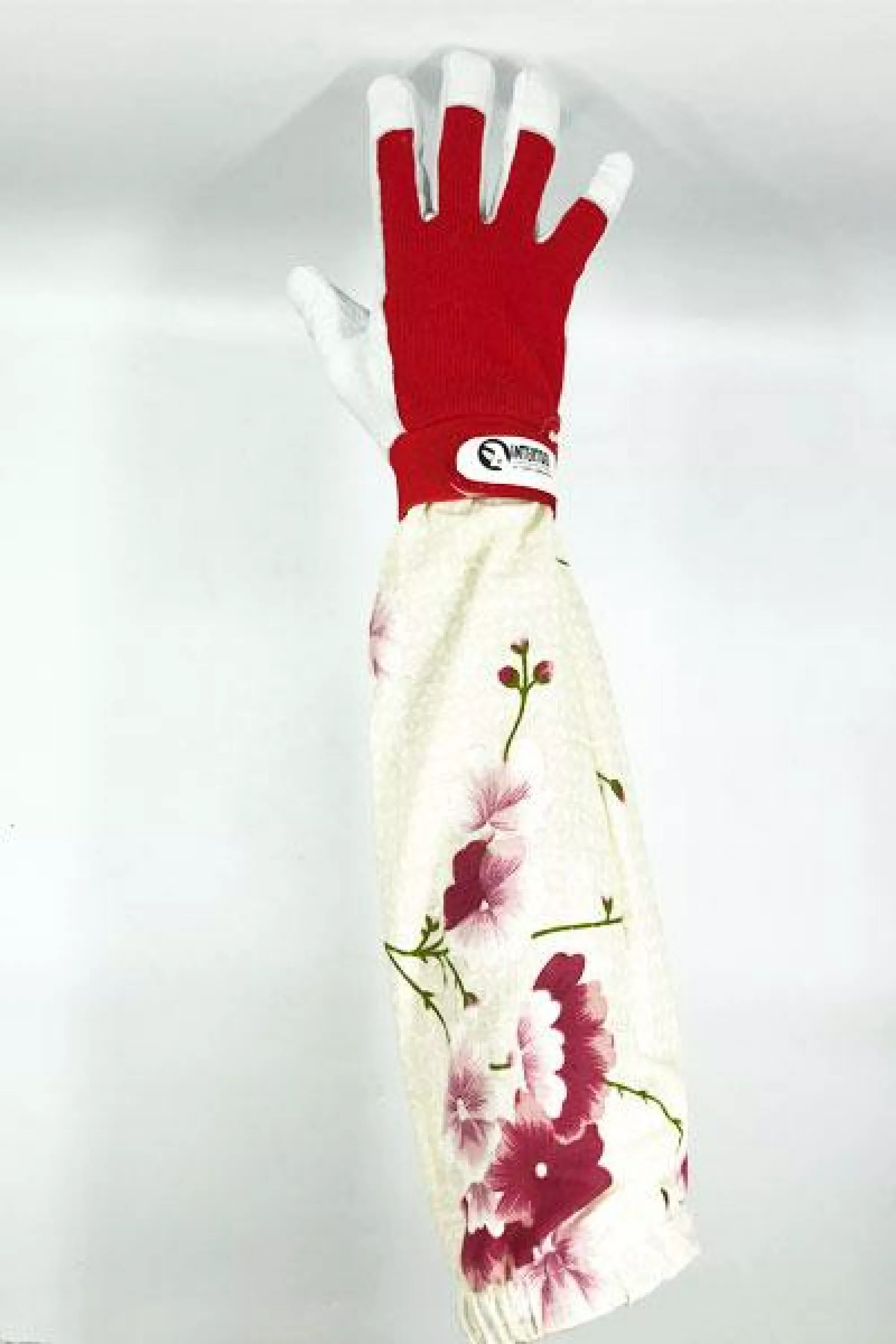 Рукавички з нарукавниками шкіряні