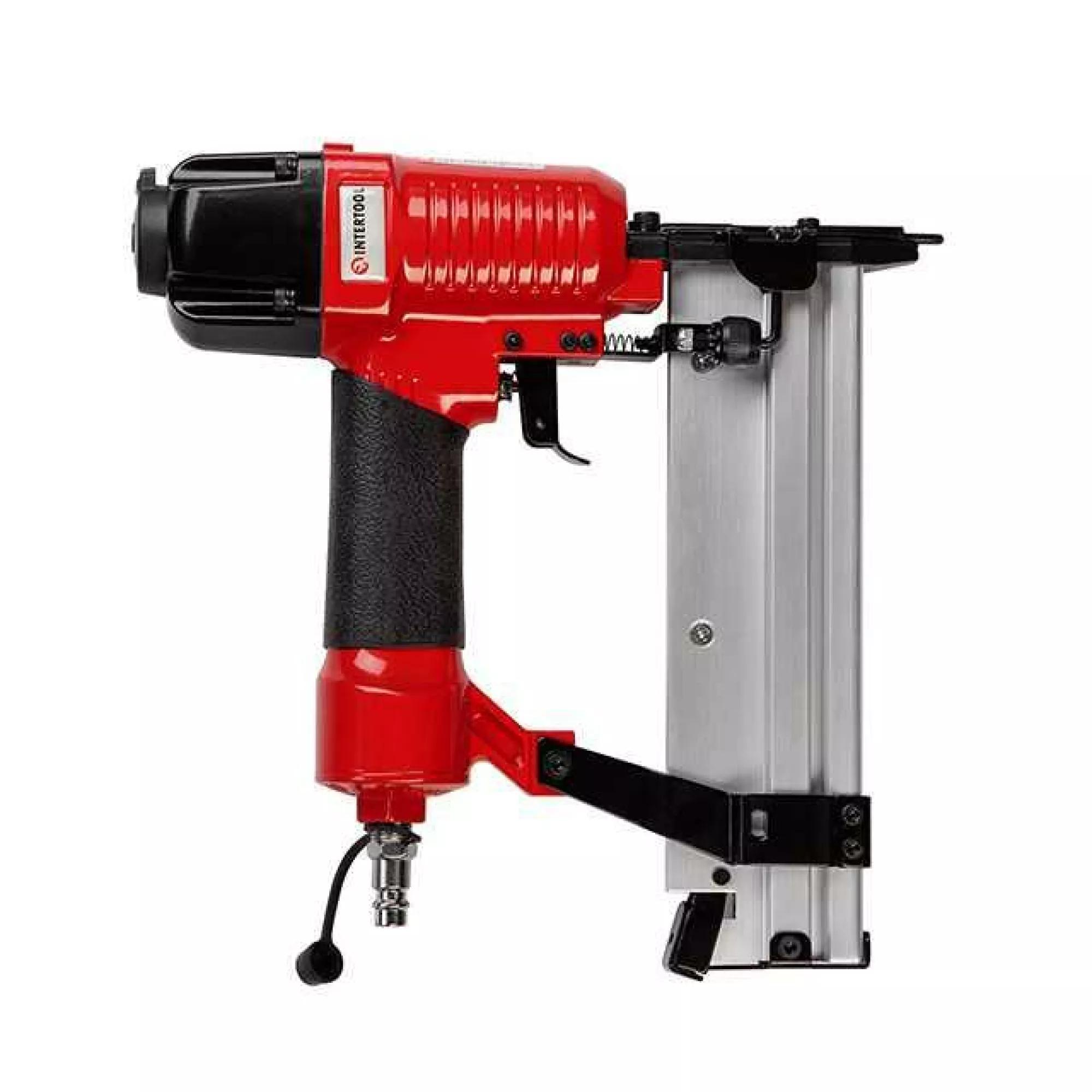 Степлер пневматичний комбінований під скобу та цвяхи INTERTOOL PT-1612