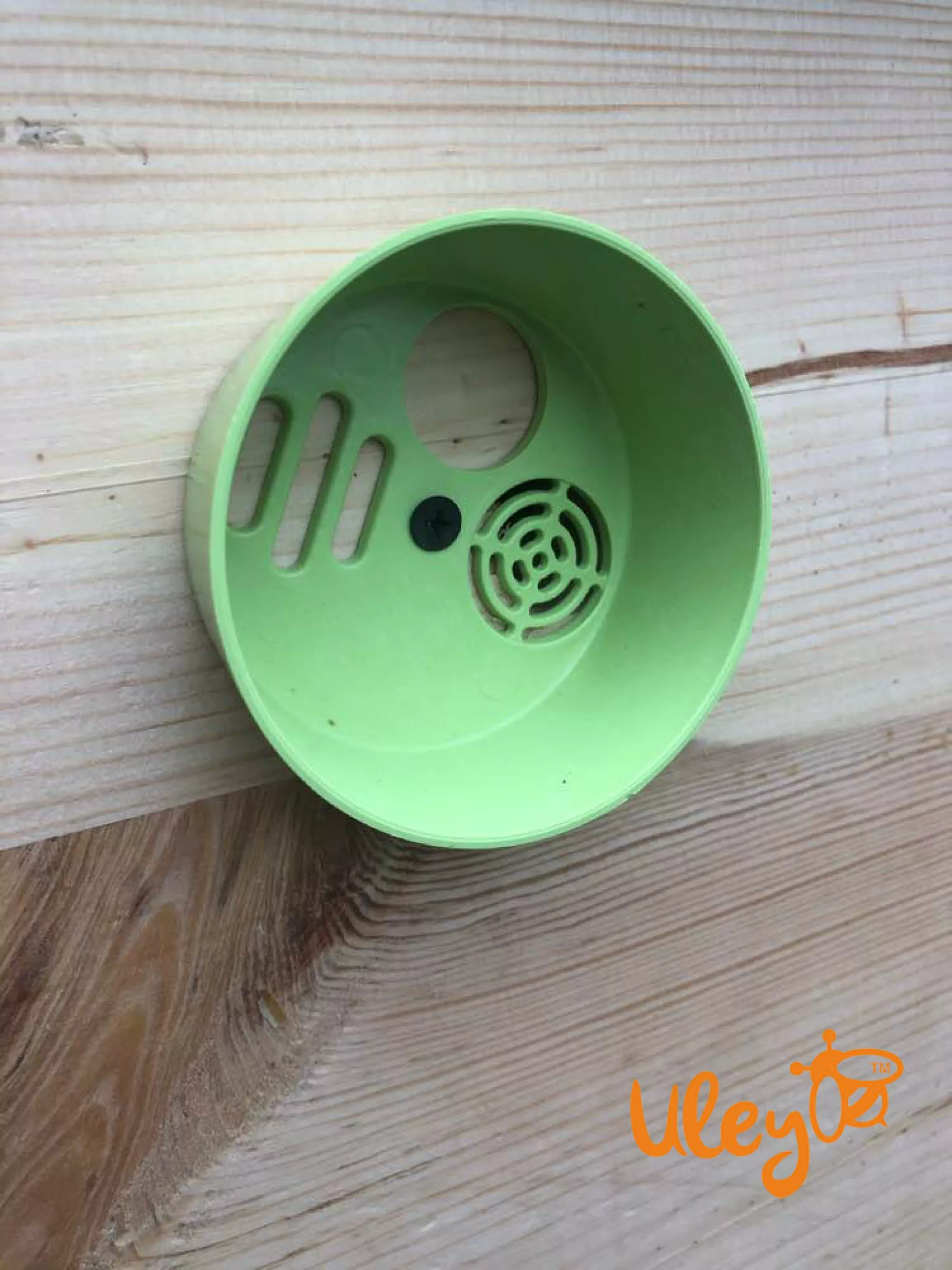 Летковий загороджувач круглий пластмасовий з прилетной дошкою "Стаканчик"