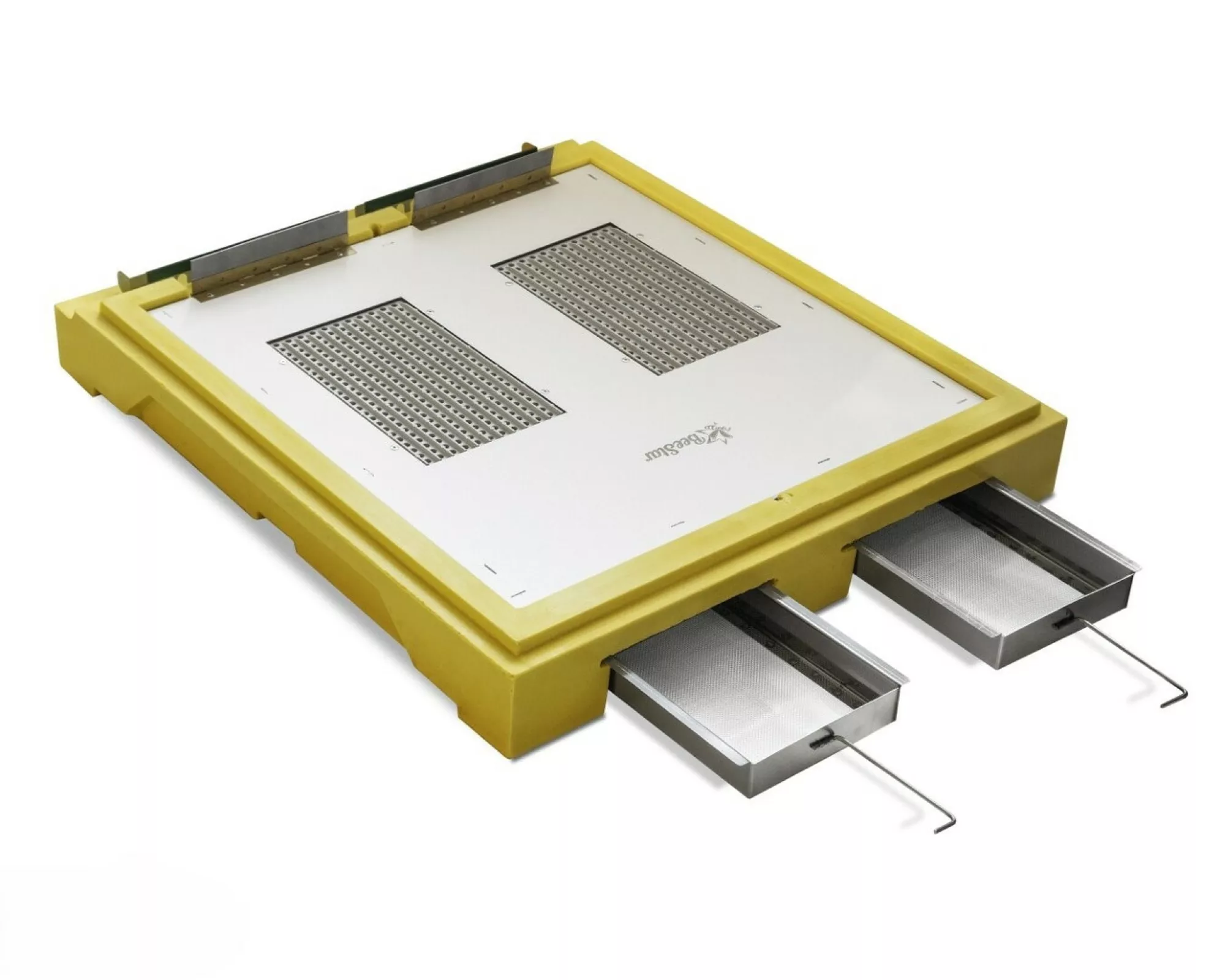 Пилкозбірник для дна 12 р. вулика “BeeStar” з нержавіючим вкладишем та лотком