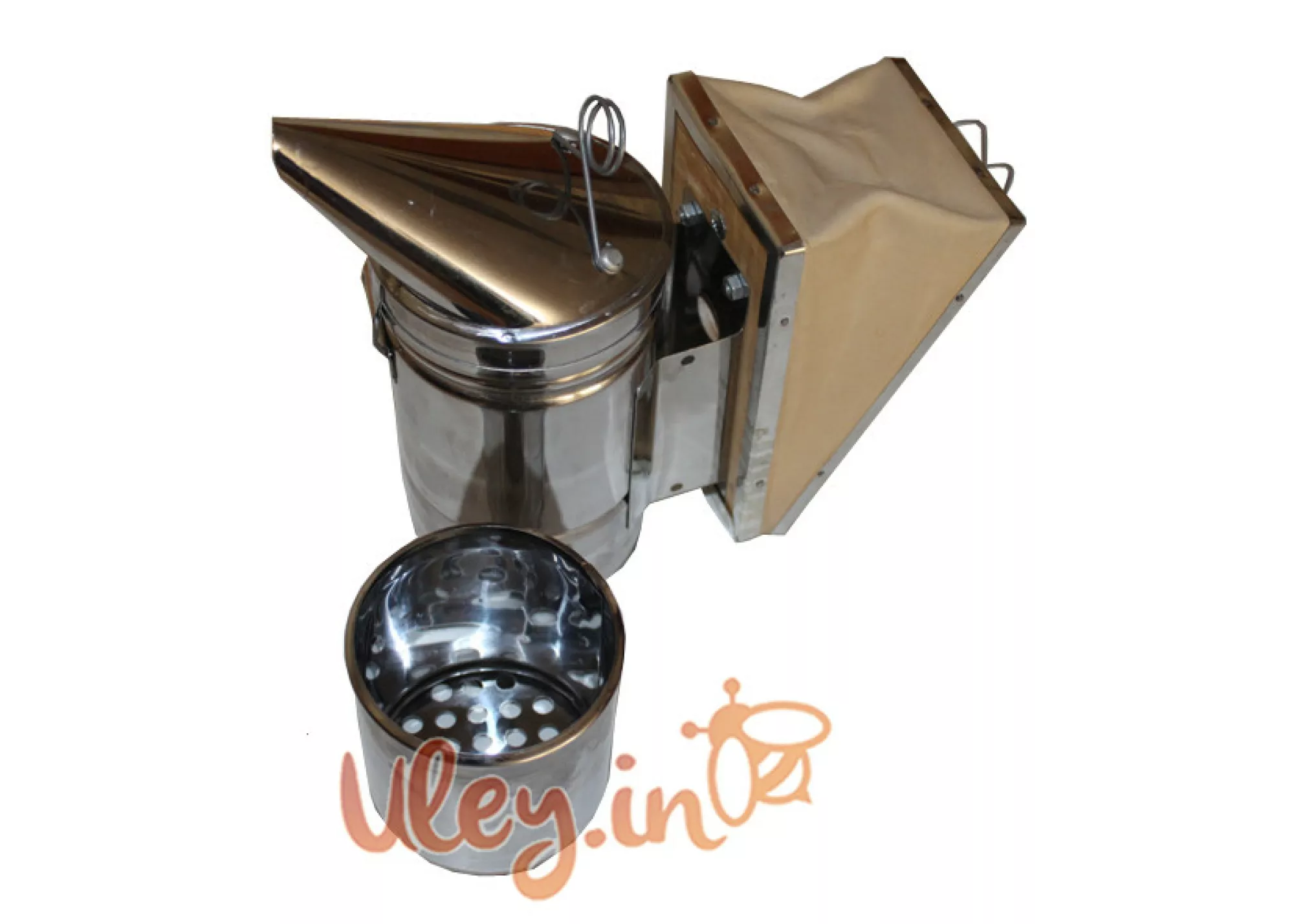 Димар Дитячий з Неіржавіючої сталі, шкіряний міх