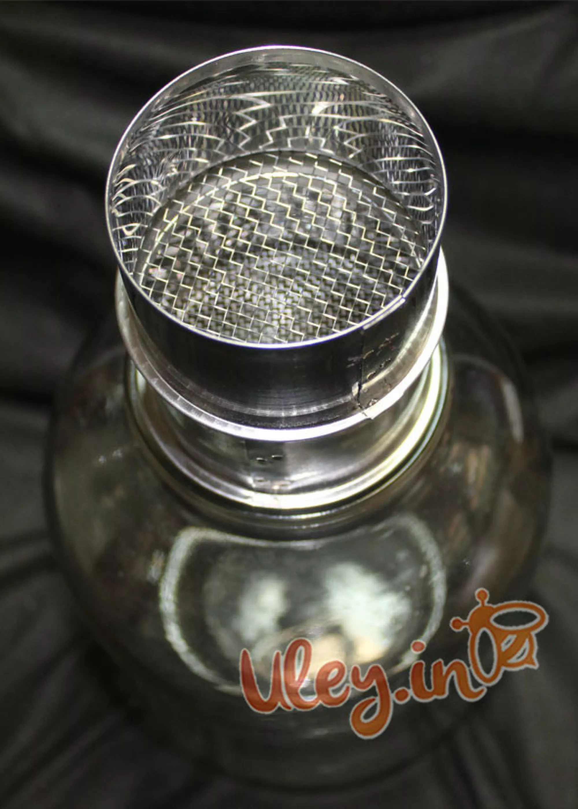 Фільтр на скляну банку, нержавіючий D-70 мм