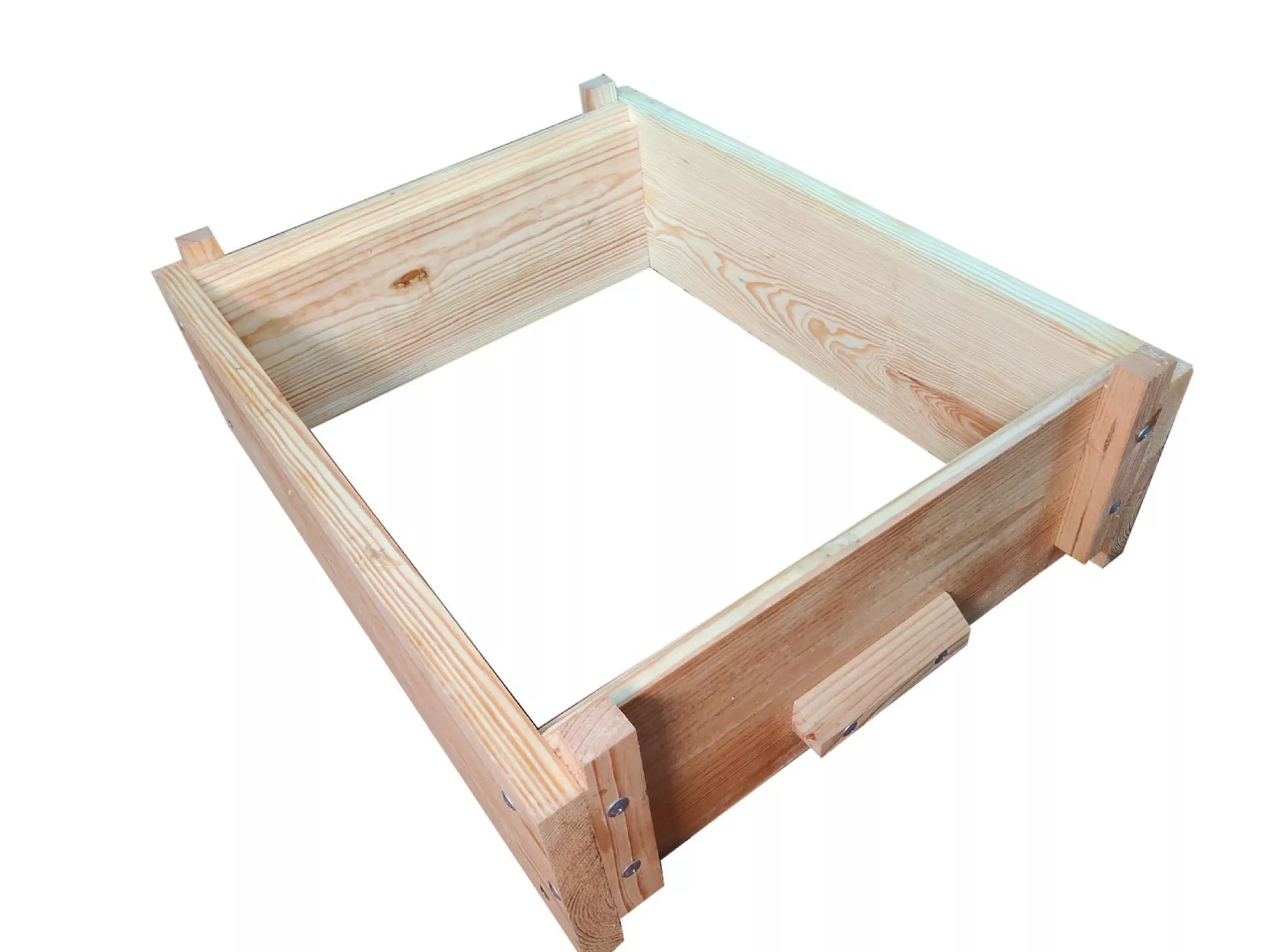 Вулик рогатий багатокорпусний, на 10 рамок, проварений у харчовому парафіні, гніздо на рамку 300