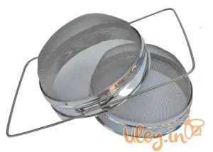 Фільтр для меду D-200 мм нержавіючої двосекційний випуклий