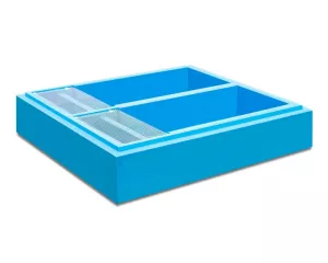 Годівниця ППУ "BeeStar" 8 літрів, на 10-ти рамковий Вулик - кольорова