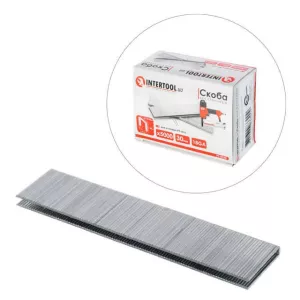 Скоба для степлера РТ-1612 30мм (18GA) 5,7 (5,8) x1, 25×1, 0мм 5000шт/упак INTERTOOL PT-8330