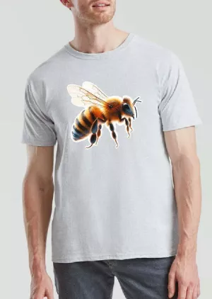 Футболка сіра “З Бджолою”