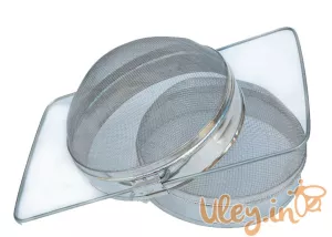 Фільтр для меду D-200 мм оцинкований двосекційний випуклий