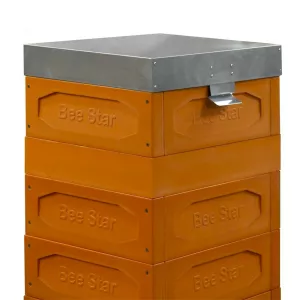 Металева криша на дах вулика ППУ “BeeStar” 10-ти рамкового