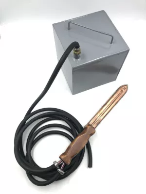 Ніж паровий для роздрукування стільників — повний комплект (ніж+бак+2 шланга)