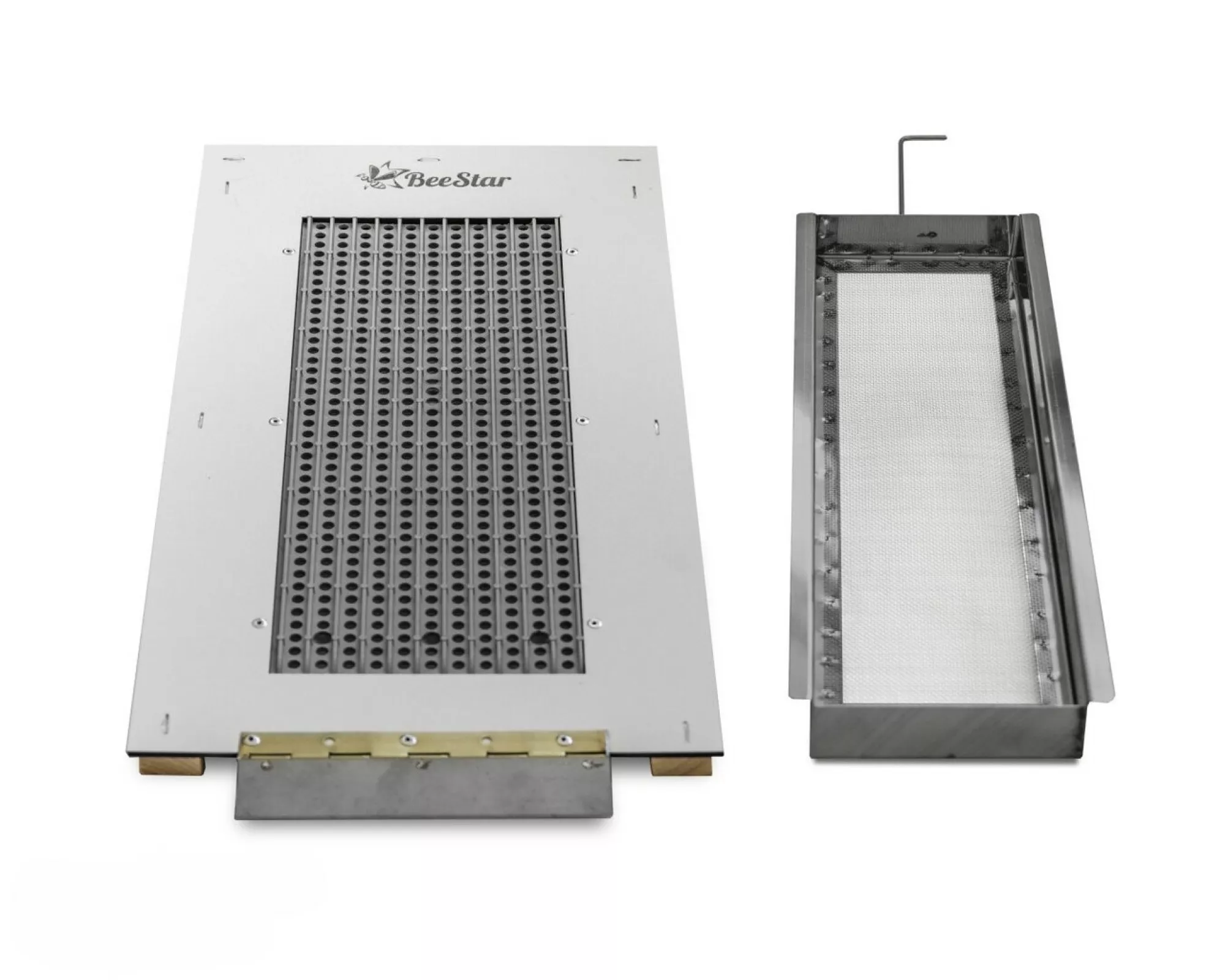 Пилкозбірник для дна 6 р. вулика “BeeStar" з нержавіючим вкладишем та лотком