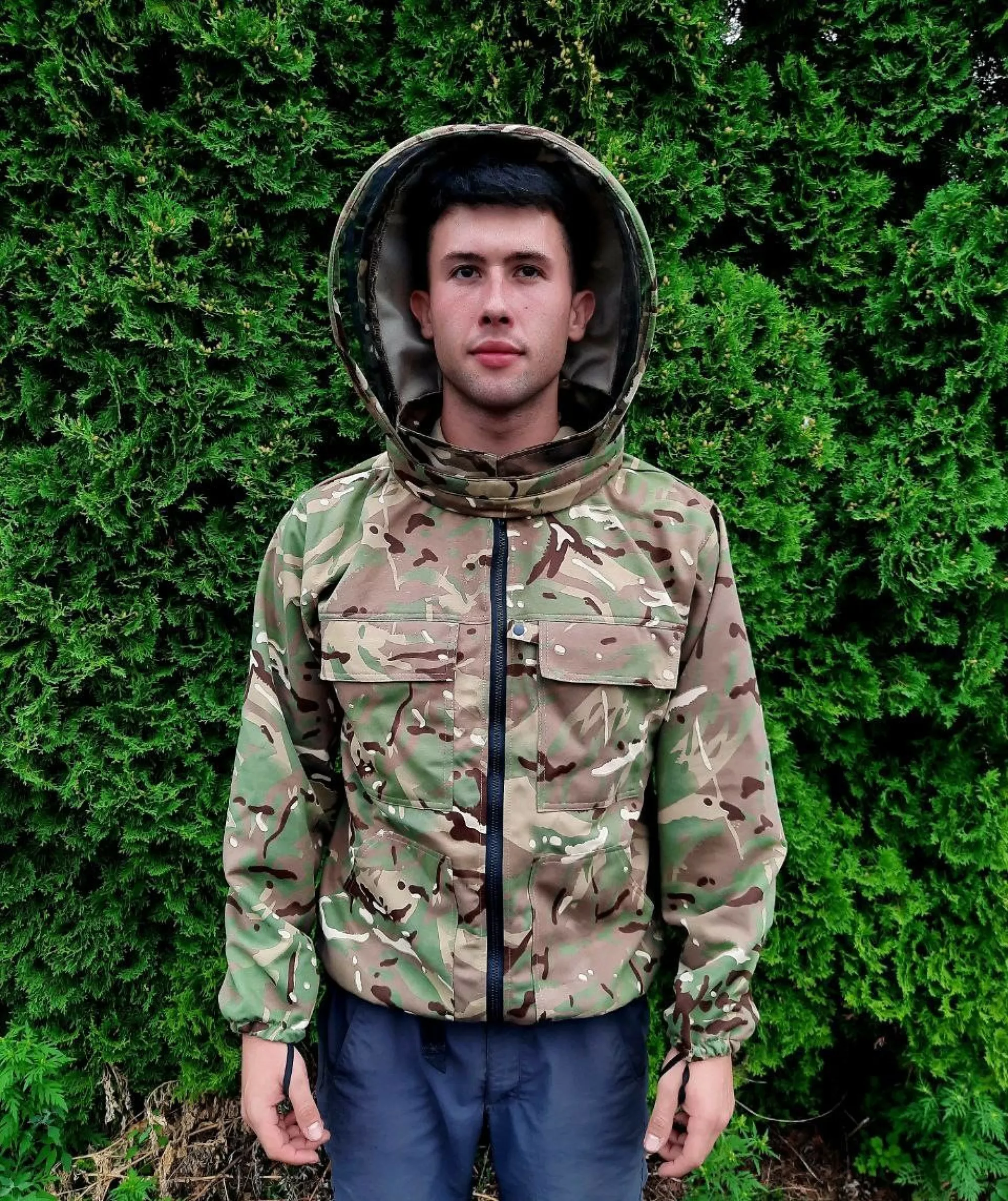 Куртка бджоляра “Камуфляжна – 3 в 1”