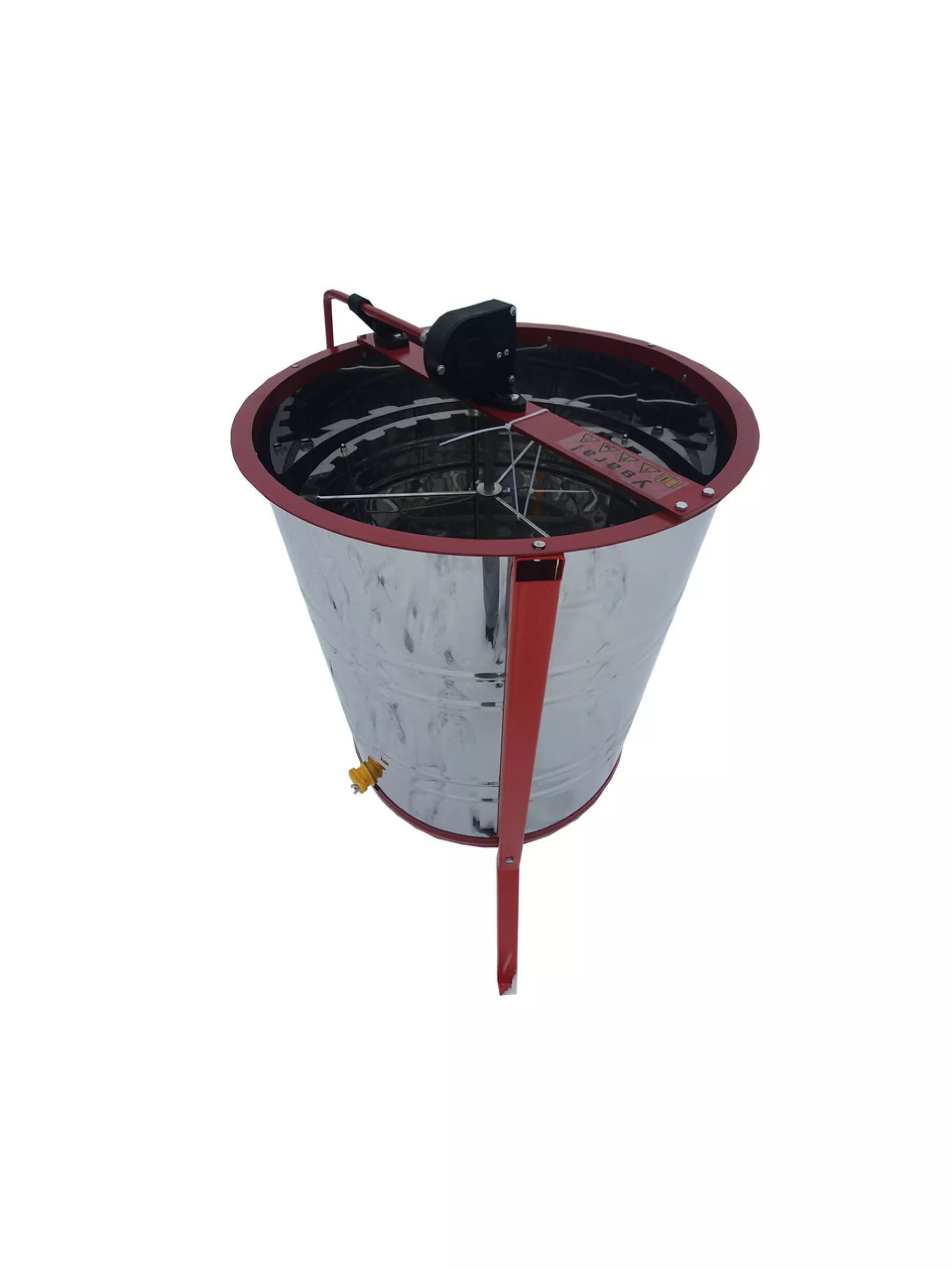 Радіальна ручна медогонка «Бджілка». 12 Рута/ 24 напіврамки. З ПІДСТАВКОЮ