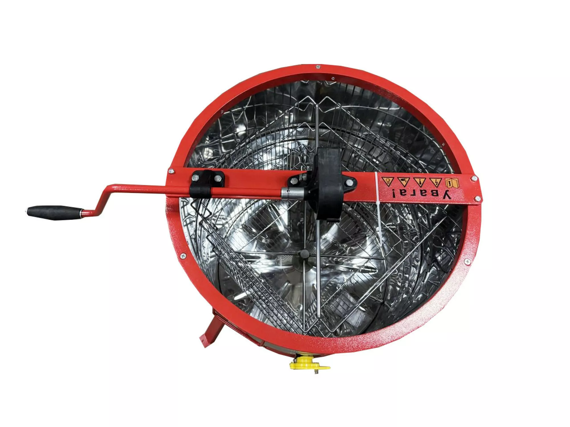 Нержавіюча 4 рамк. (AISI 430) касети зварні не поворотні ОКРАШ, кран ПЛАСТИК З ПІДСТАВКОЮ