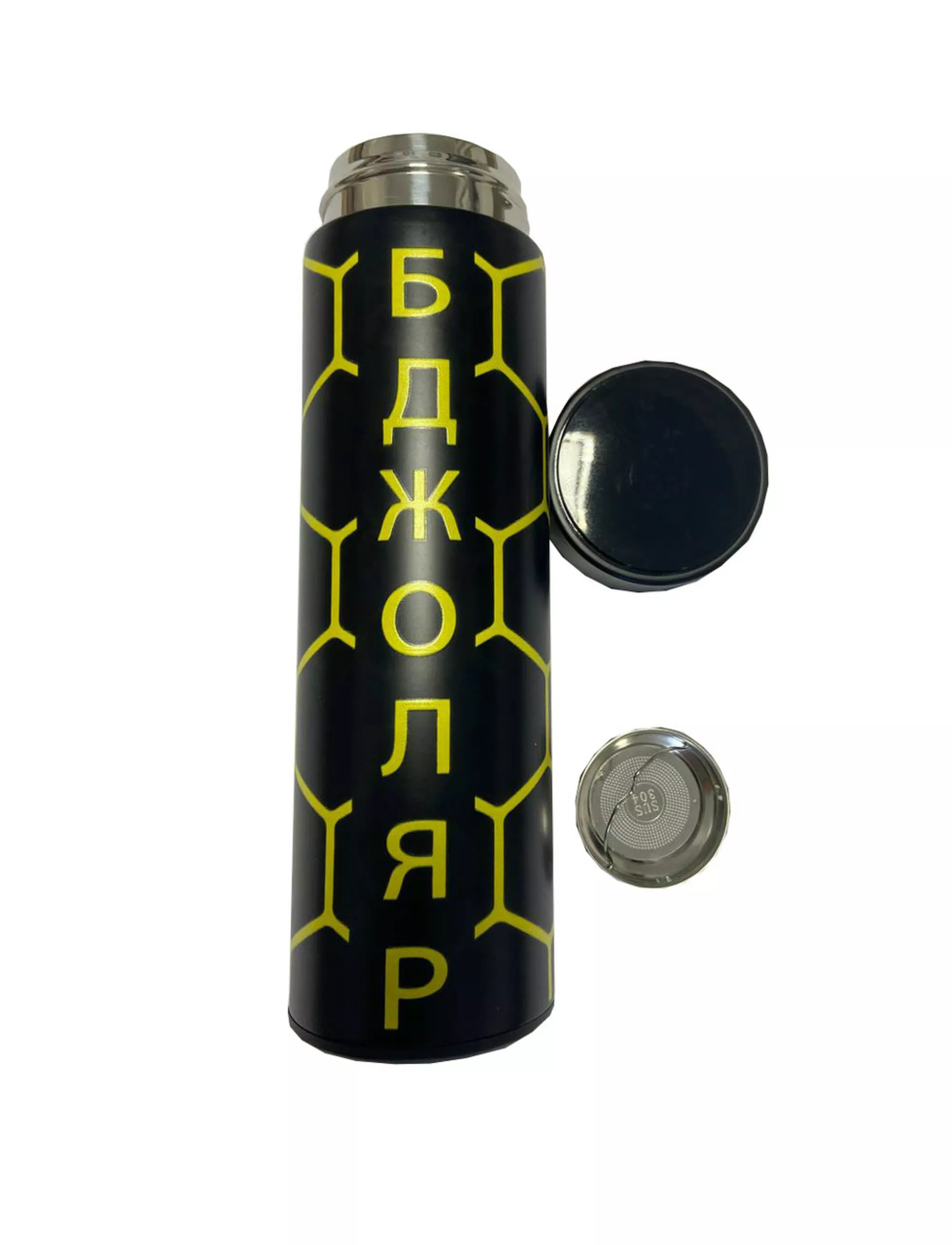 Термос "Бджоляр" з індикатором температури, 500 мл