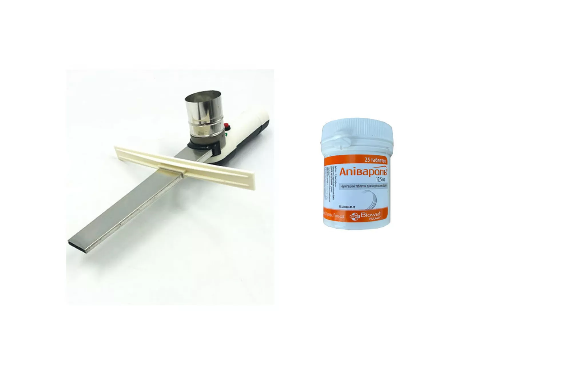 Вароджет (Varrojet) електродимарь + таблетки Апіварол