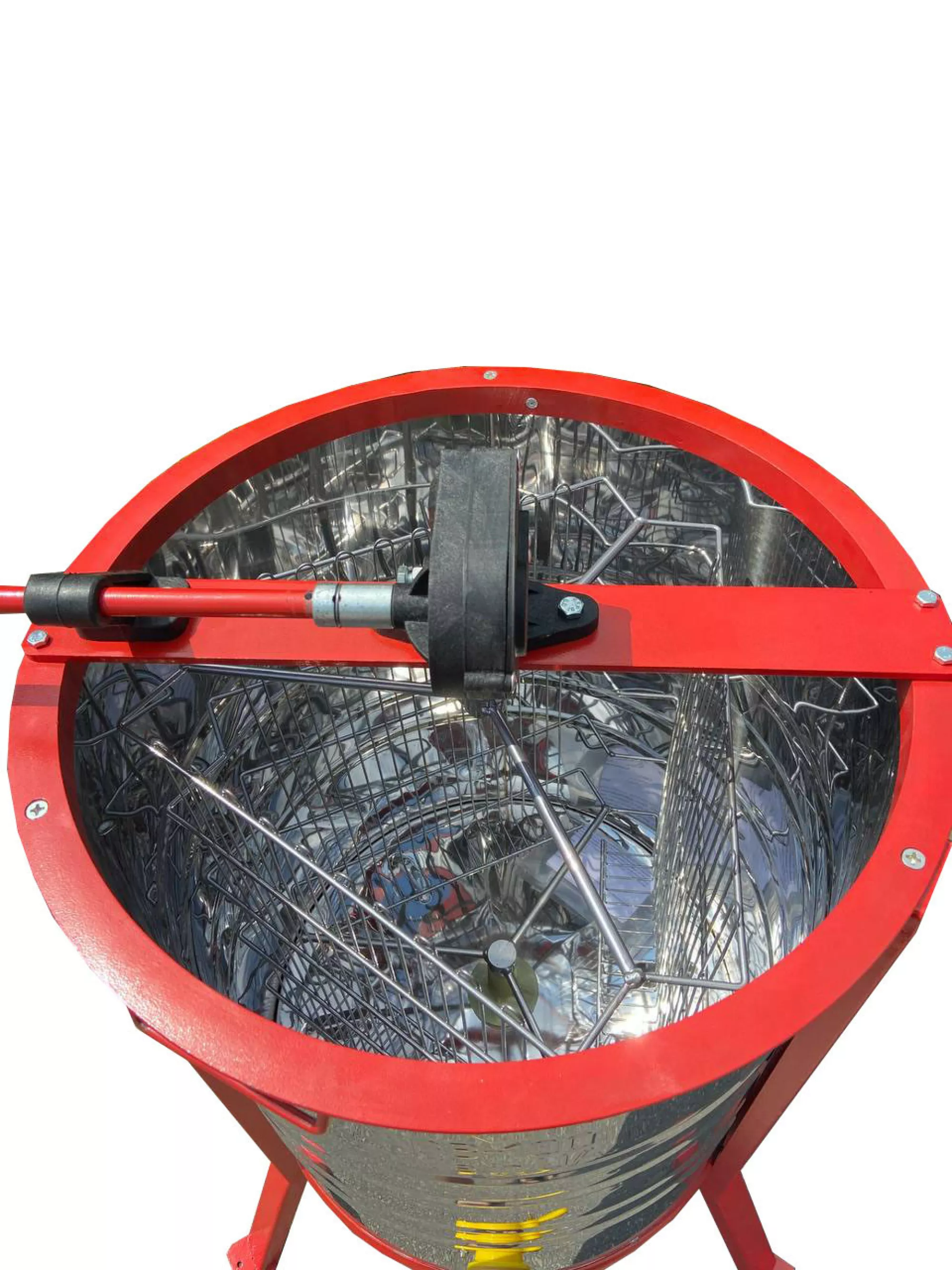 Нержавіюча 3 рамки. (AISI 430) касети зварні не поворотні ОКРАШ, кран ПЛАСТИК. З підставкою