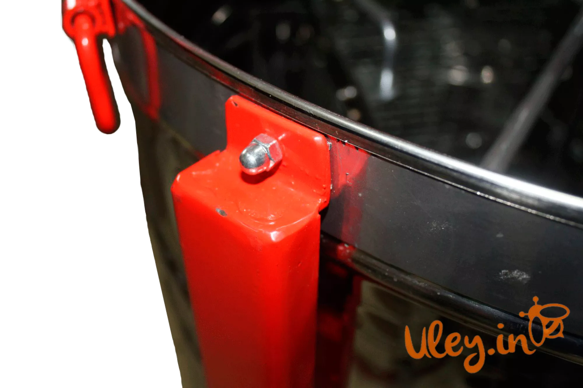 Медогонка 4-х Рамкова Нержавіюча, Поворотна. Касети Нержавіючі. Ротор Нержавіючий. З Підставкою