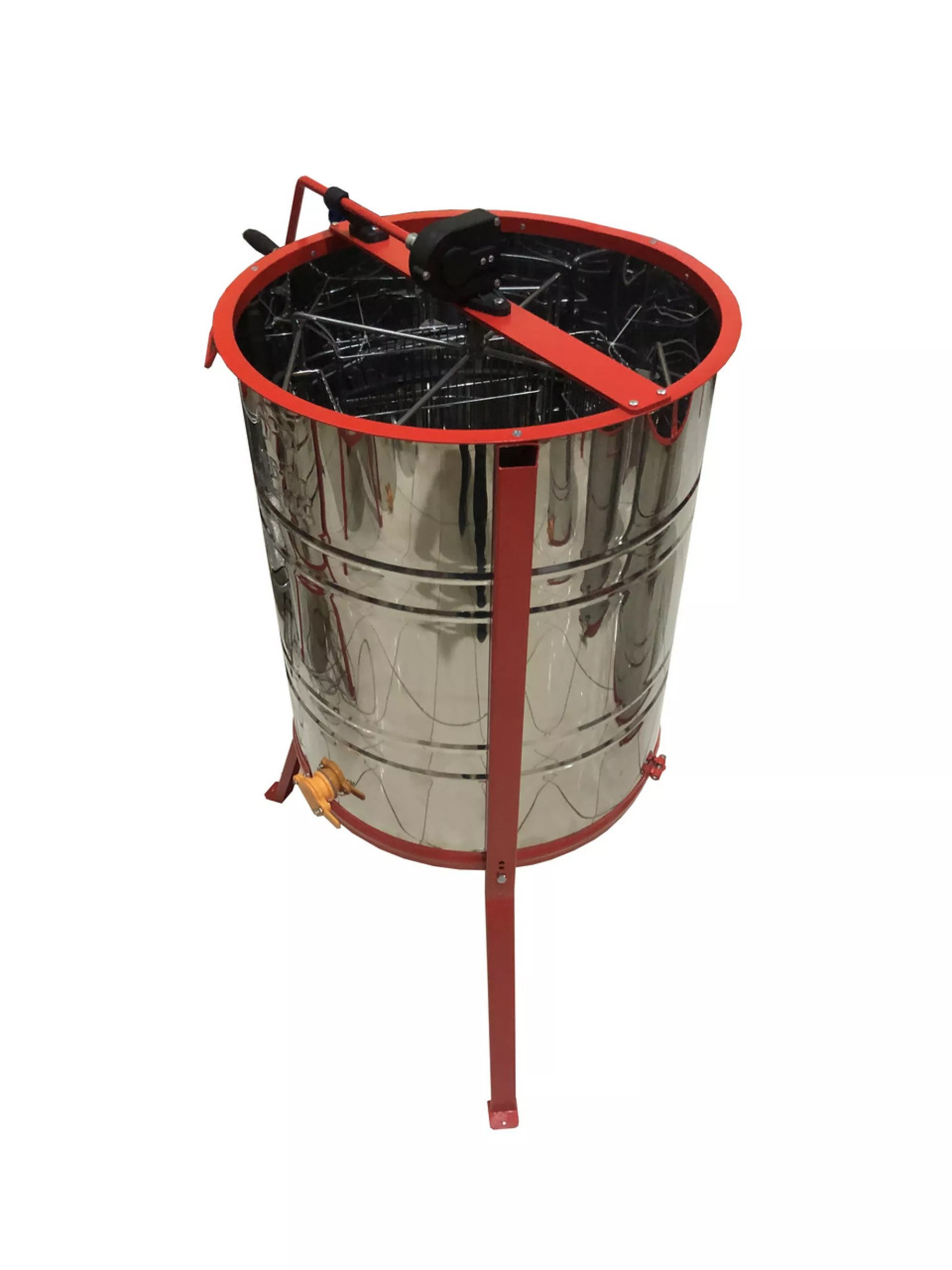 Нержавіюча 4 рамкову. (AISI 430) касети зварні фарбованого волосся б, кран ПЛАСТИК. З ПІДСТАВКОЮ