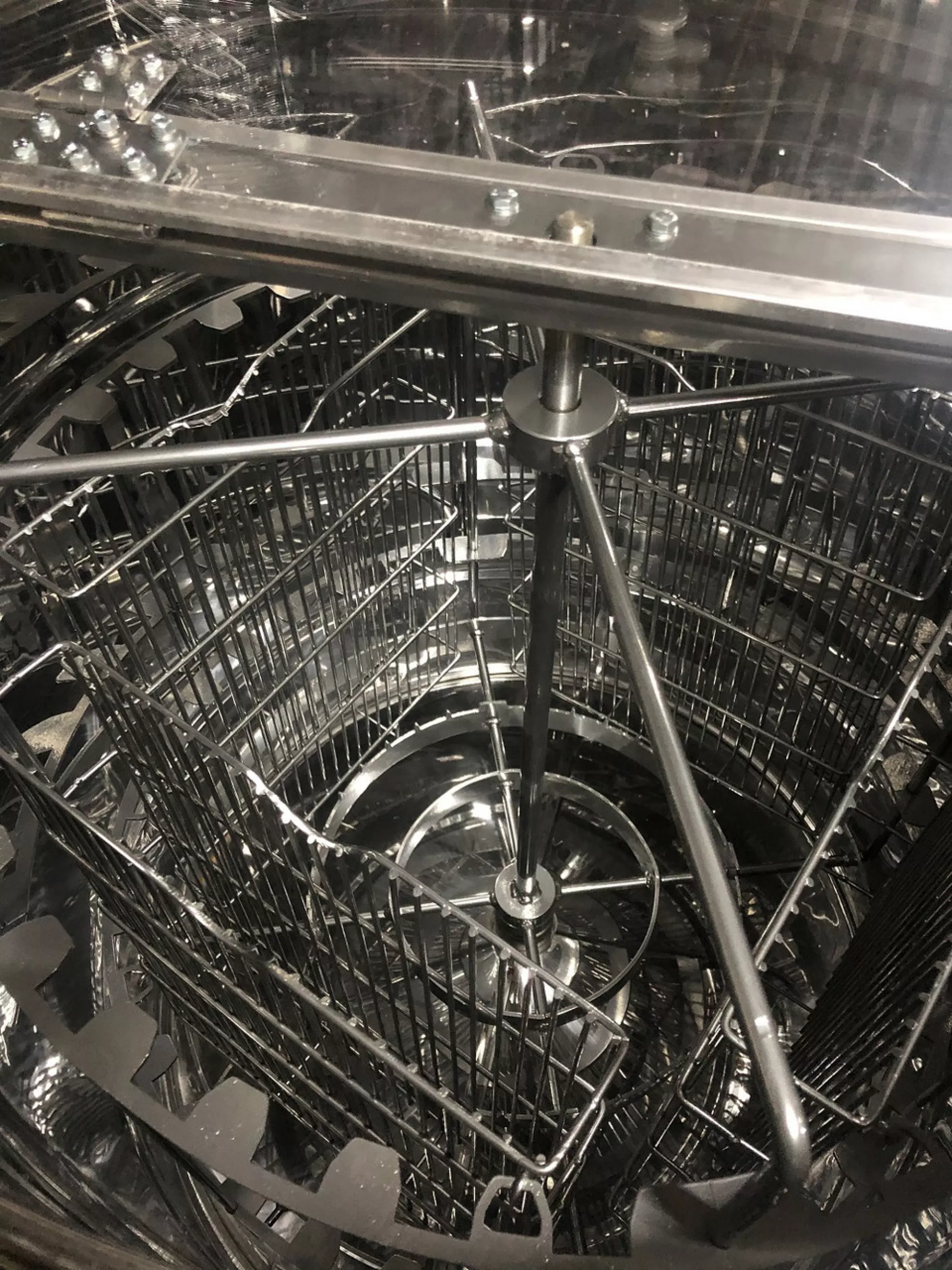 Медогонка Радіально - хордіальна "Машенька AISI 430" - 4 Дадан/16 Рута/ 32 Напіврамки