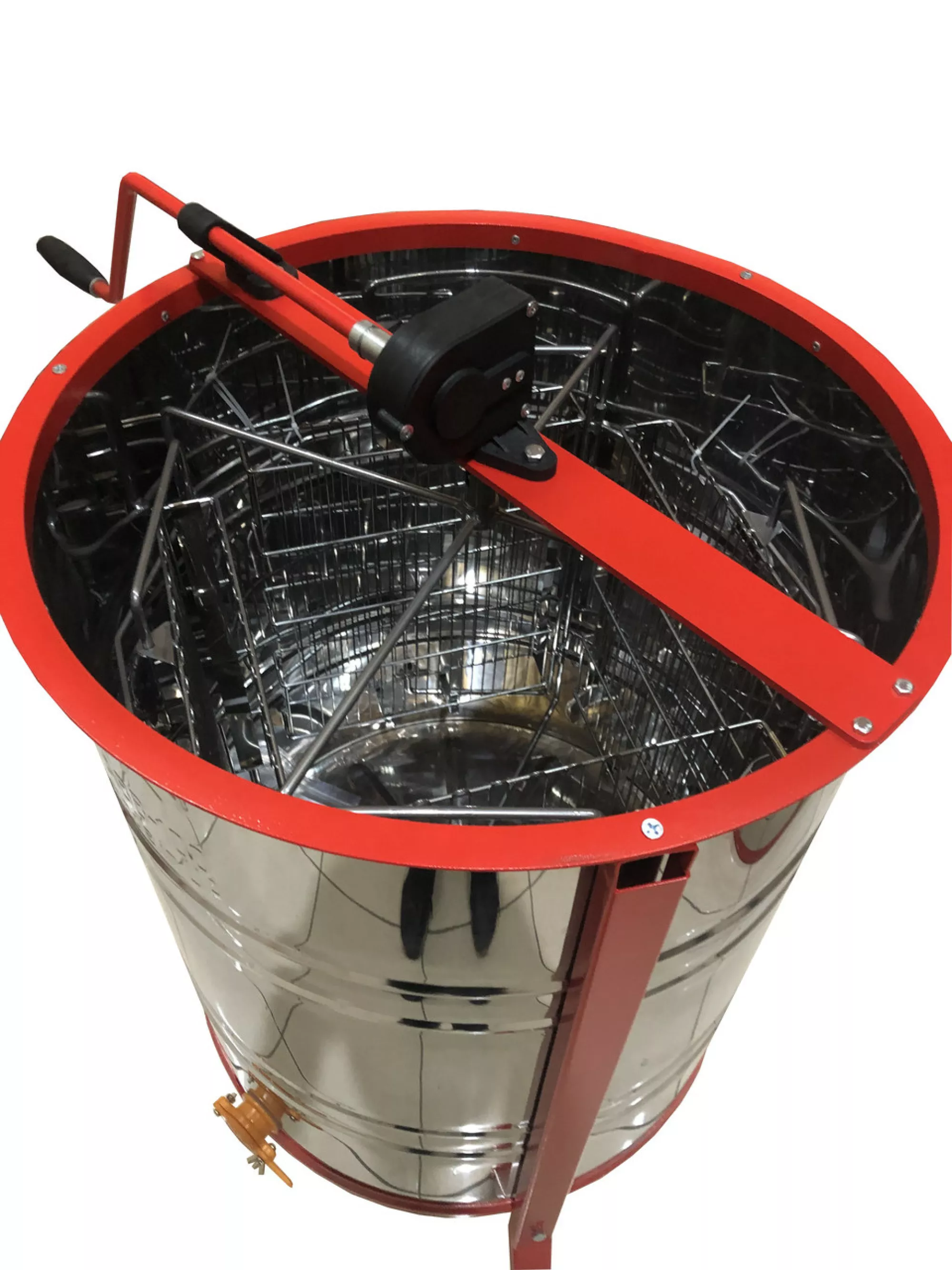 Нержавіюча 4 рамкову. (AISI 430) касети зварні фарбованого волосся б, кран ПЛАСТИК. З ПІДСТАВКОЮ