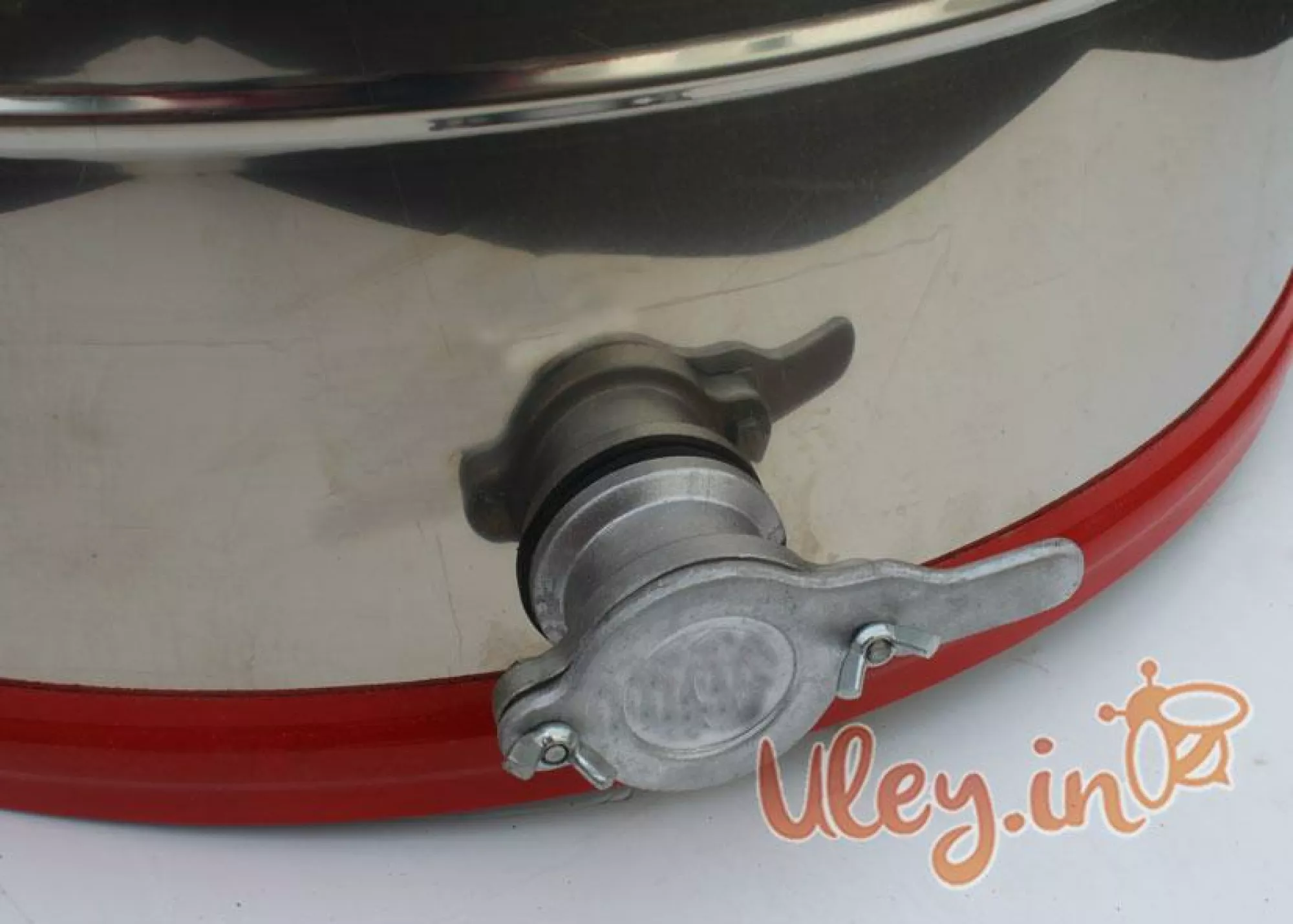 Медогонка 4-х Рамкова Нержавіюча, Поворотна. Касети Нержавіючі. Ротор Нержавіючий