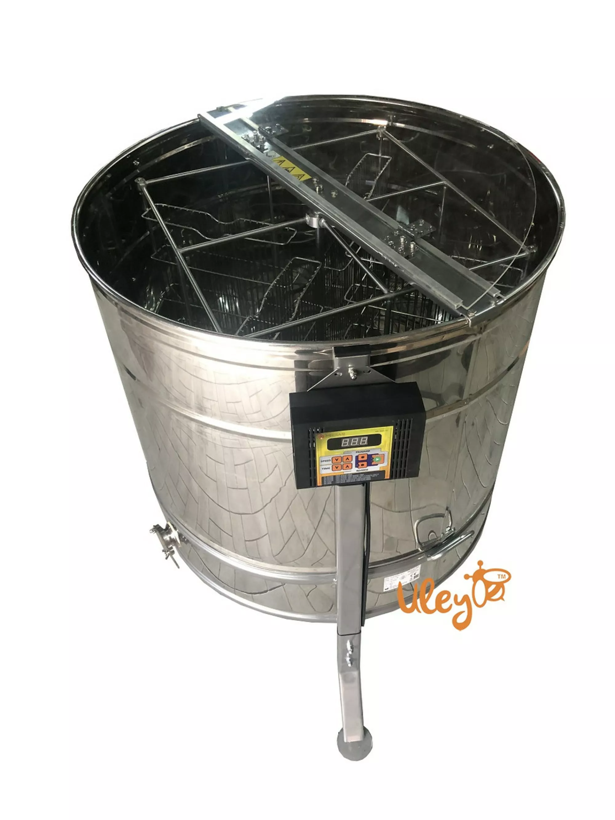 Медогонка автоматическая, синхронно-поворотная, 4 рамочная Дадан