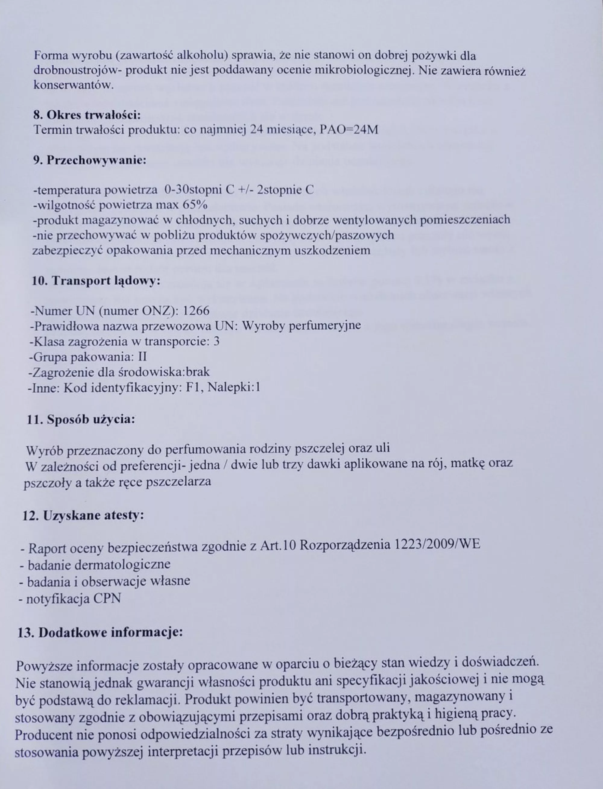 Апіаром (для ароматизації вуликів та об’єднання бджолиних сімей), 500 мл. Польща