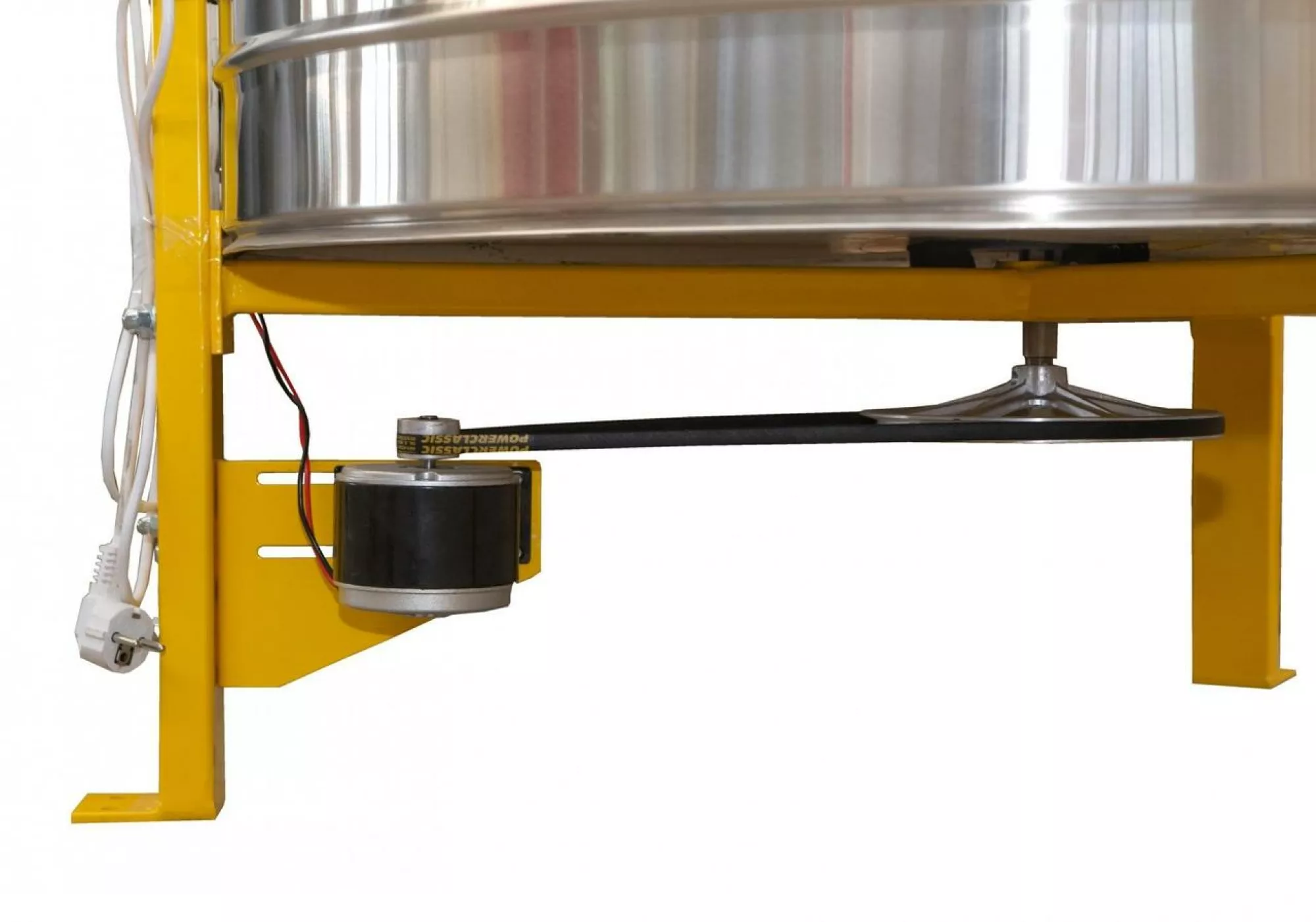 Радіальна медогонка на 48 рамок. МР-48н, 12в/220В, Ø940 нержавіюча