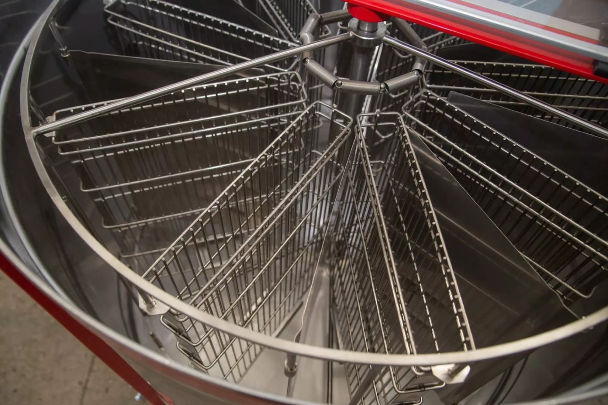 Медогонка 9 рамкова, автоматична МК-9П, Ø940, 12В/220В, під рамку “Дадан 300 мм”