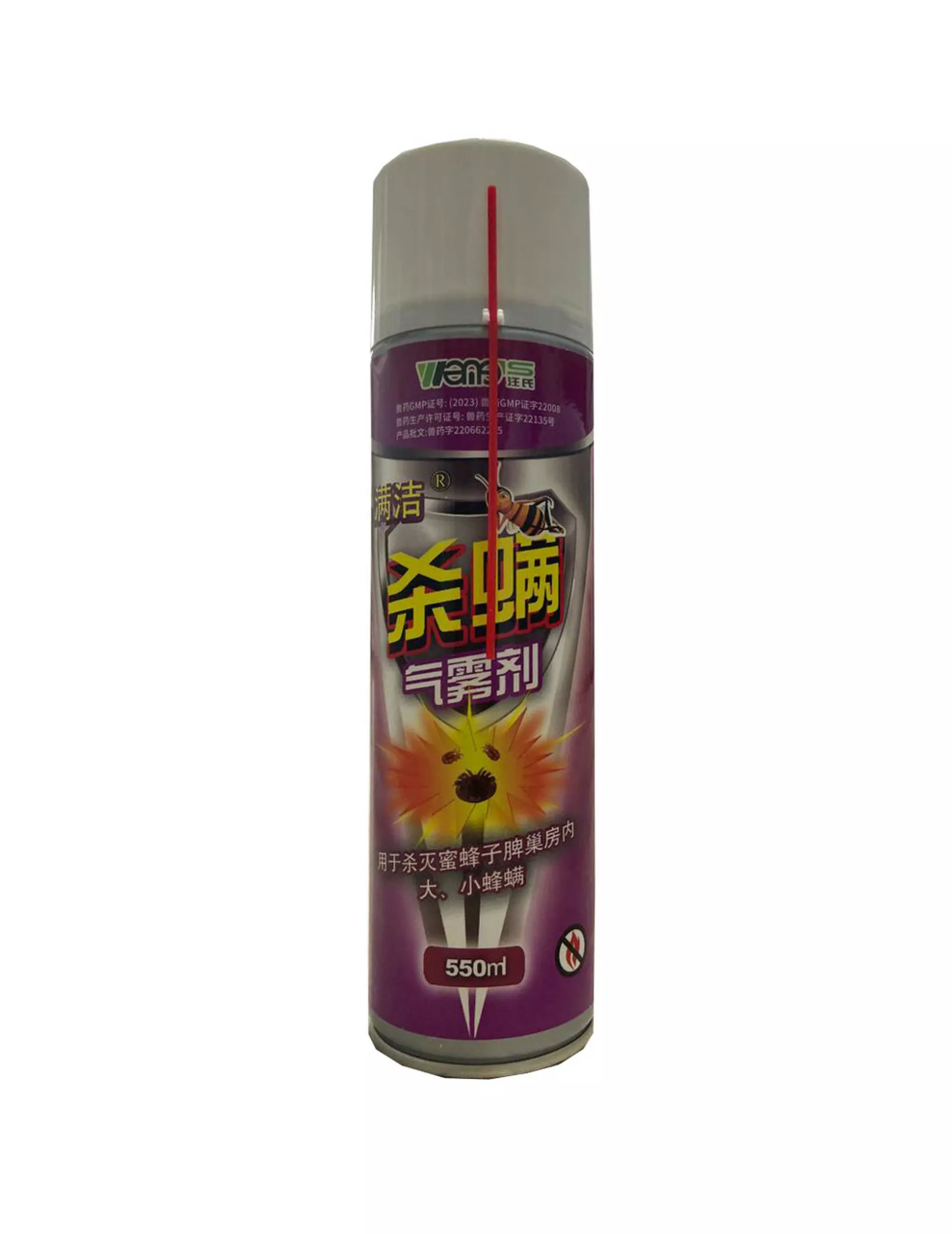 Спрей від кліща Варроа “Man Jie – Formic Acid”, 550 мл. (мурашина кислота)