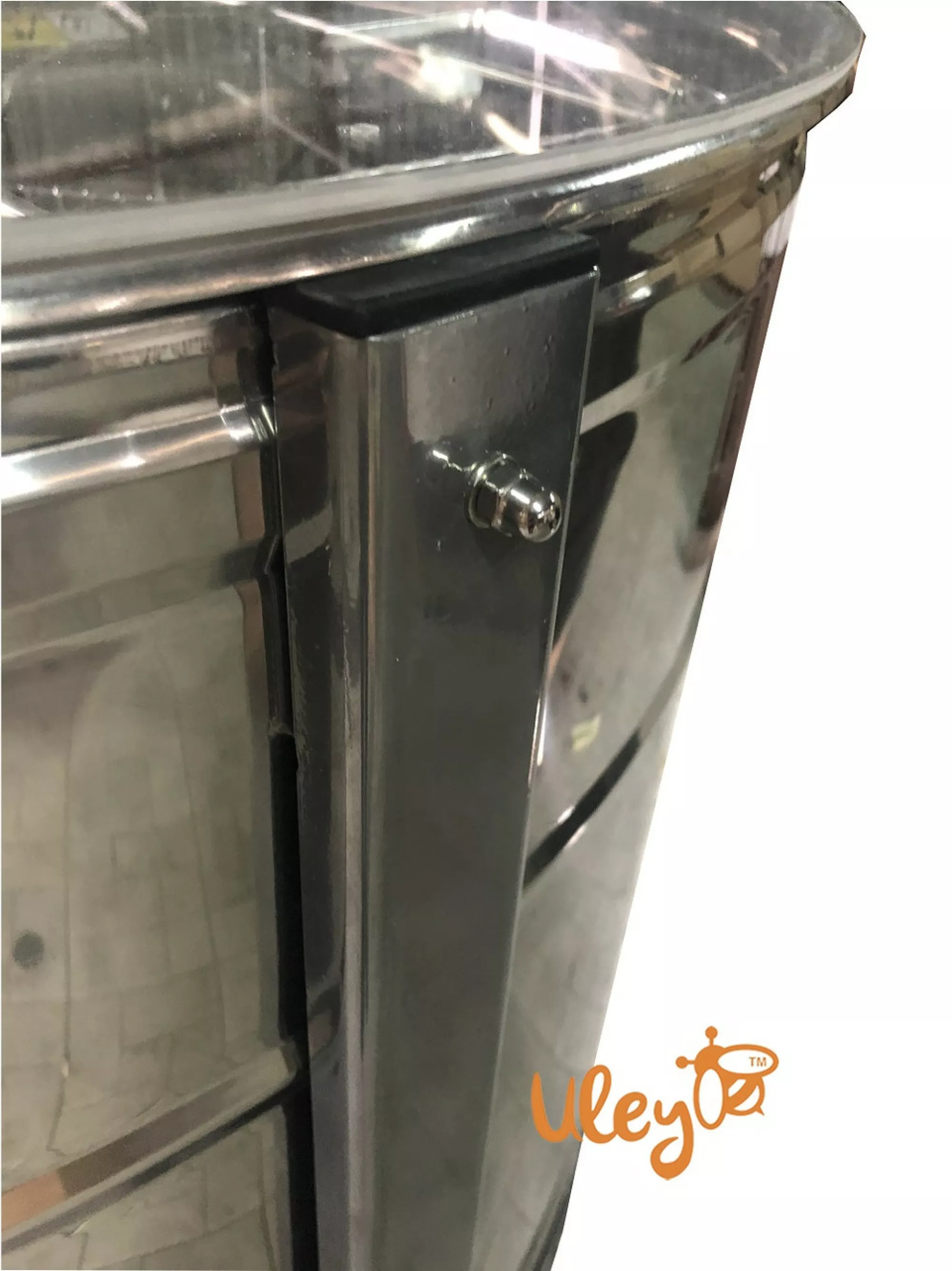 Медогонка автоматическая, синхронно-поворотная, 4 рамочная Дадан