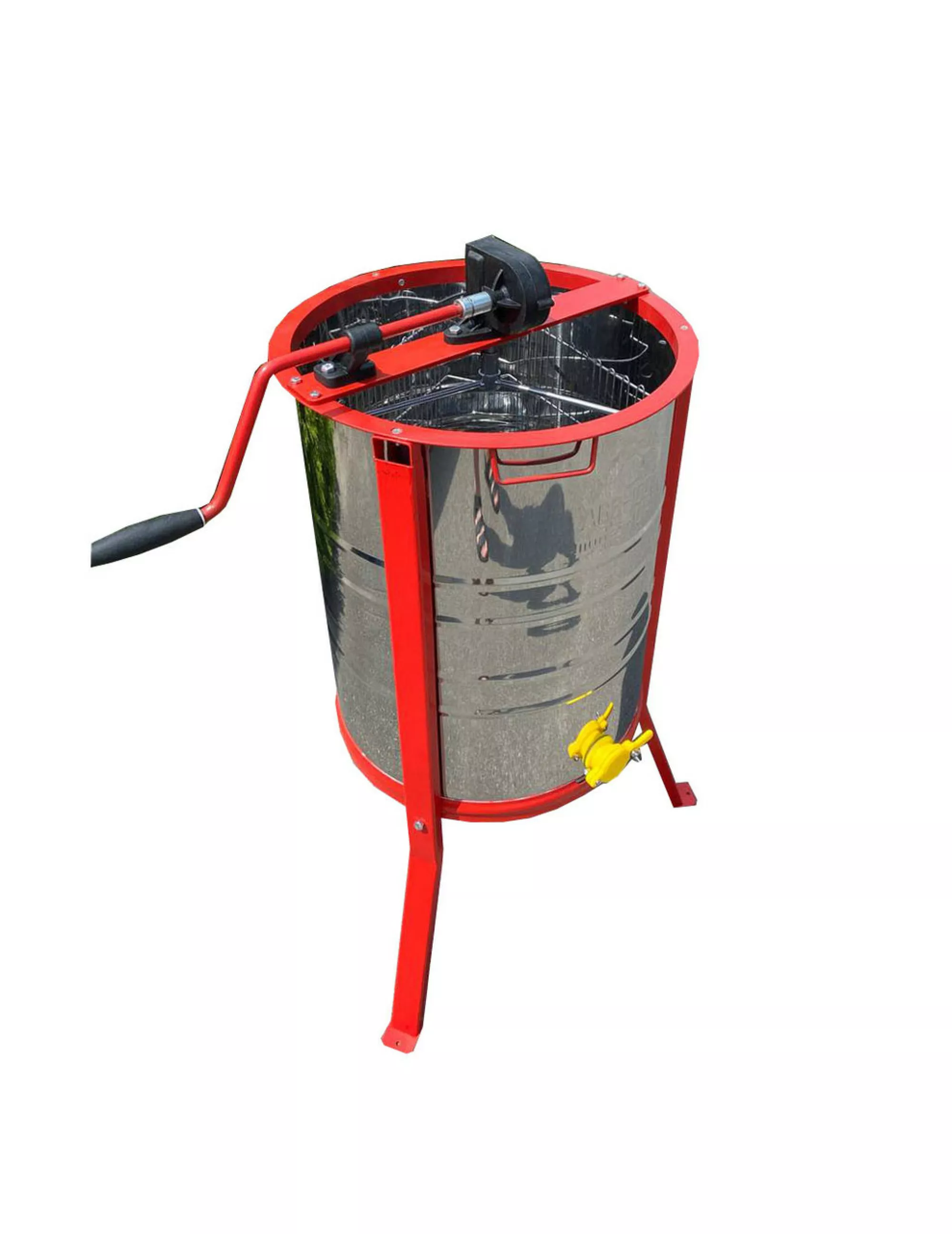 Нержавіюча 3 рамки. (AISI 430) касети зварні не поворотні ОКРАШ, кран ПЛАСТИК. З підставкою