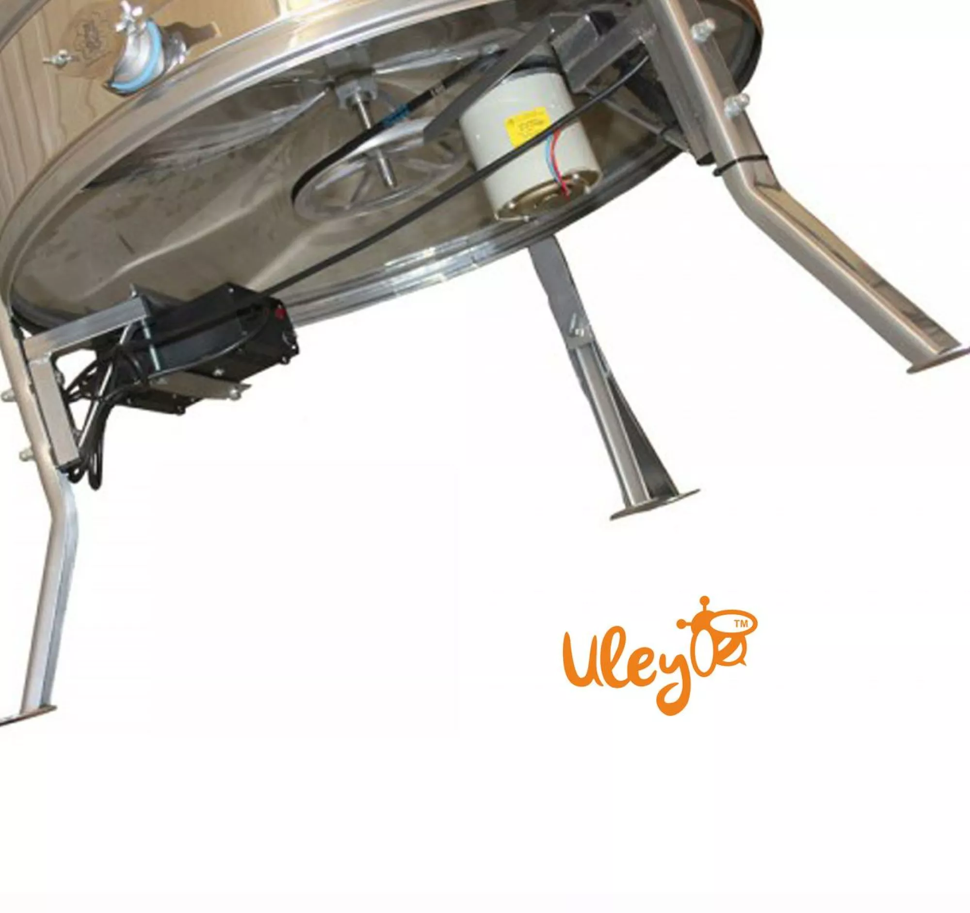 Медогонка радіальна нержавіюча автоматична (20 рамок Дадан, 20 рамок Рута, 40 магазинні рамки)