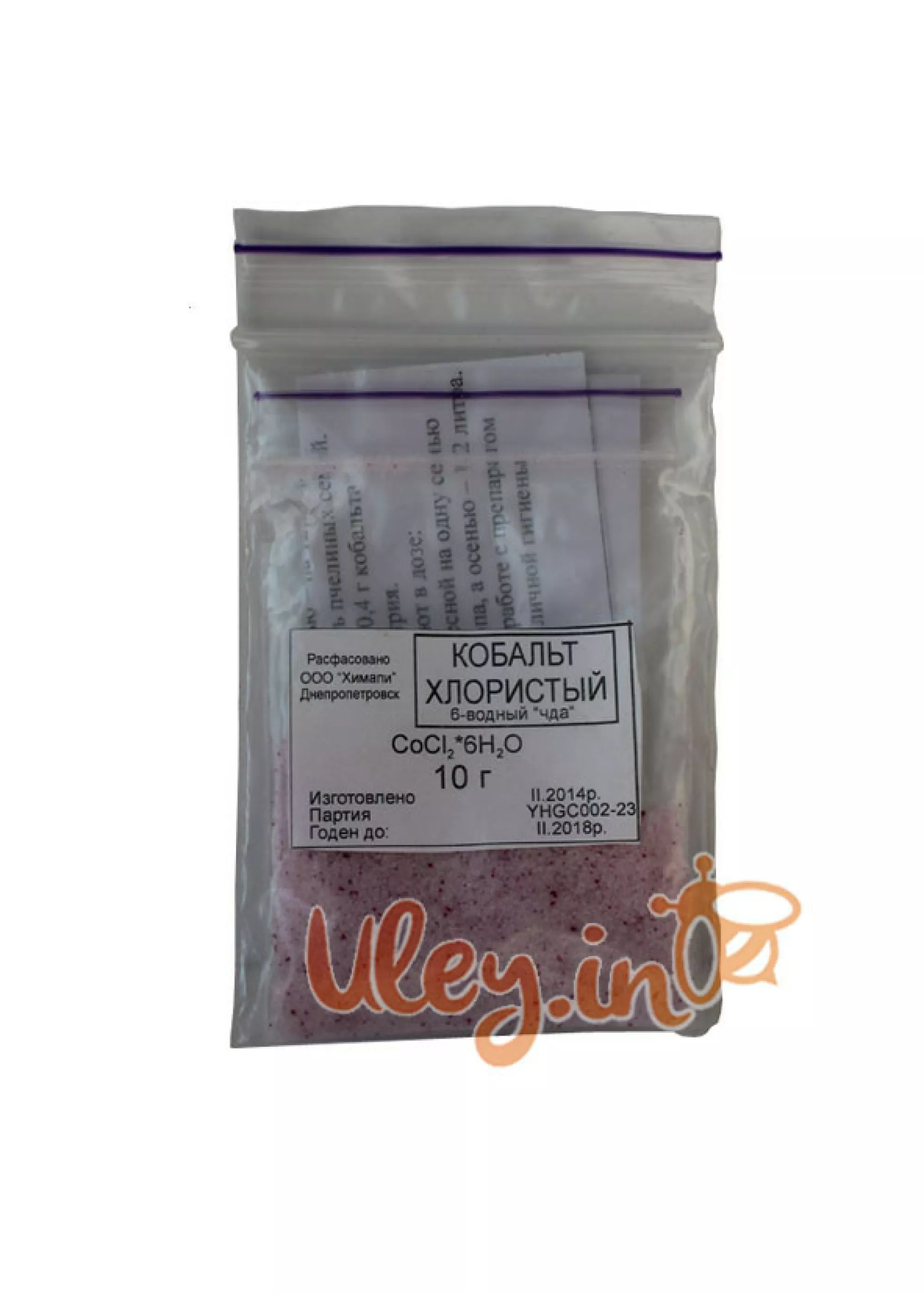 Кобальт Хлористий 10 грам