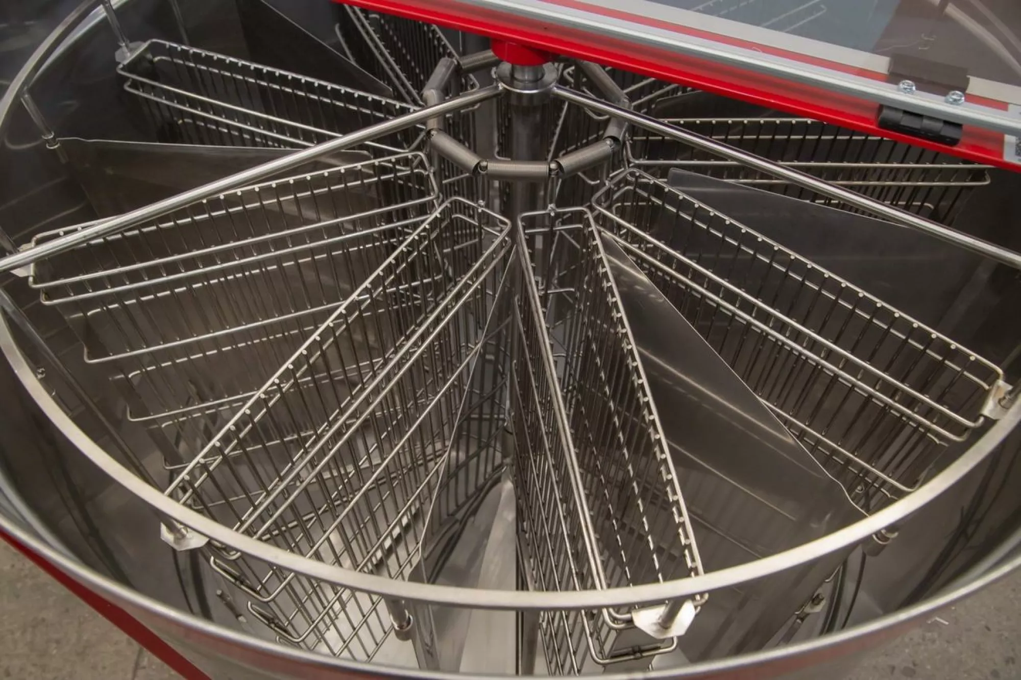 Медогонка 9 рамкова, автоматична МК-9П, Ø940, 12В/220В, під рамку “Дадан 300 мм”