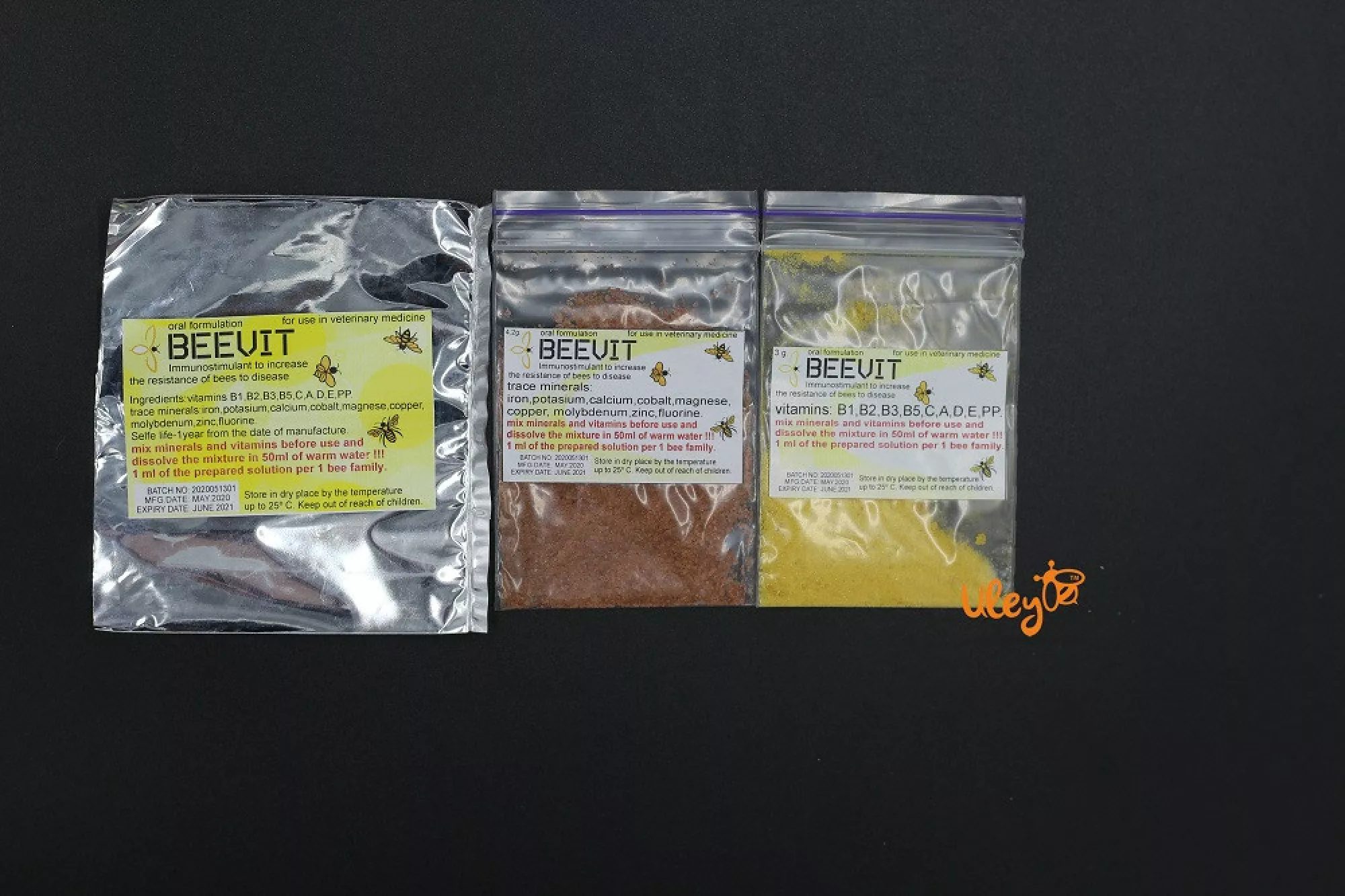 БиВит (BeeVit), комплекс вітамінів і мікроелементів, на 50 бджолосімей. Греція