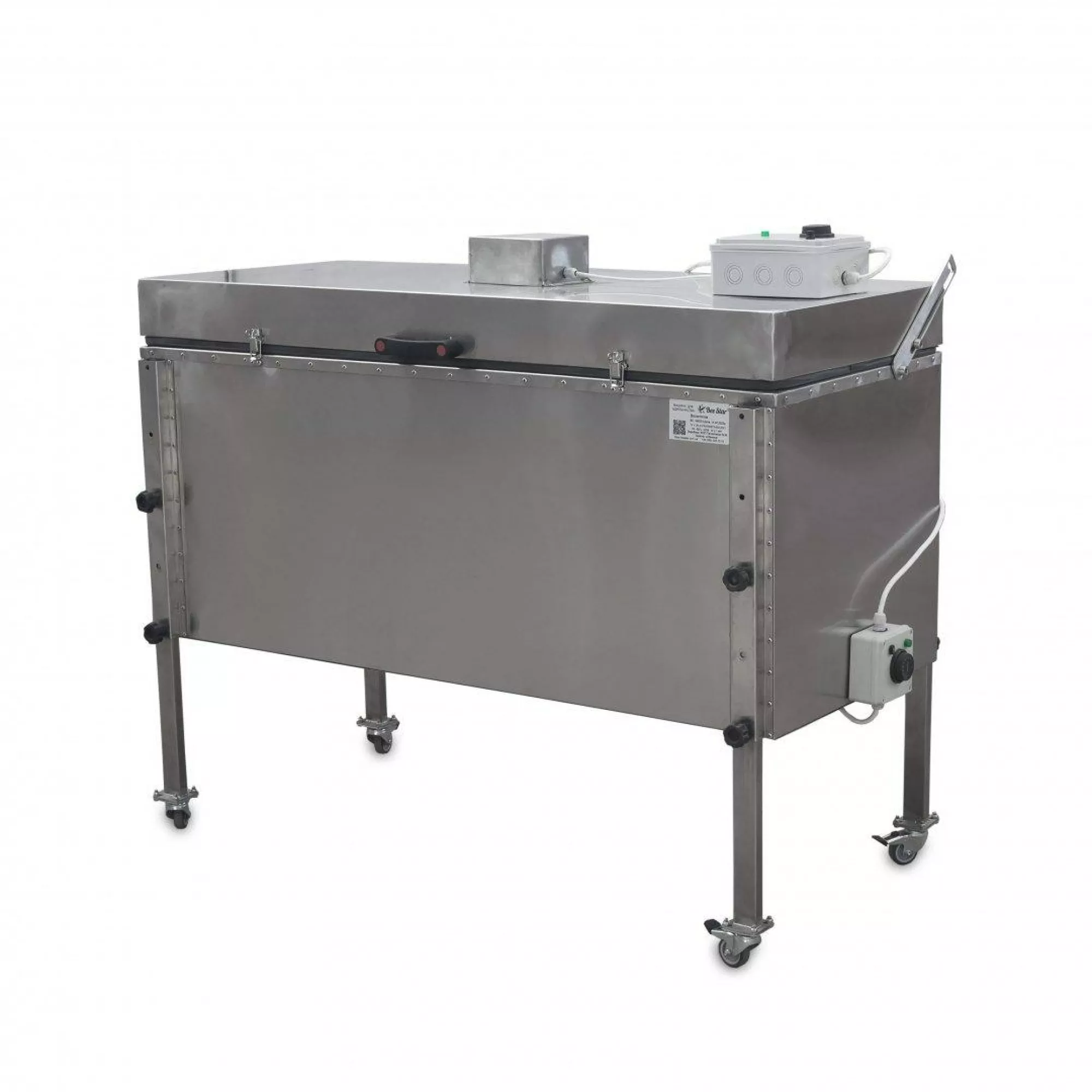 Воскотопка електрична (3в1 воскотопка, стіл для розпечатування, декристалізатор) парова на 31 рамку