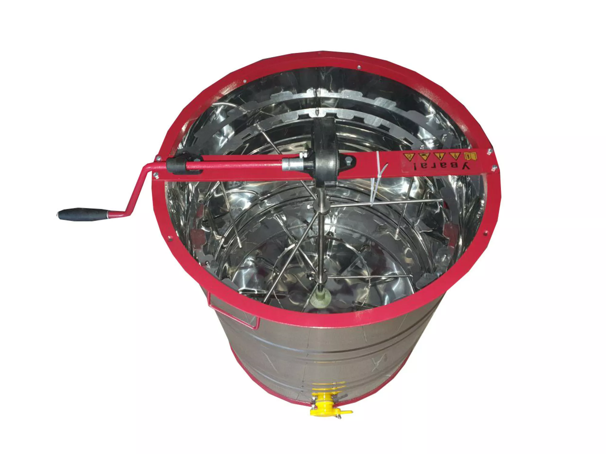 Радіальна ручна медогонка "Бджілка". 12 Рута/ 24 напіврамки