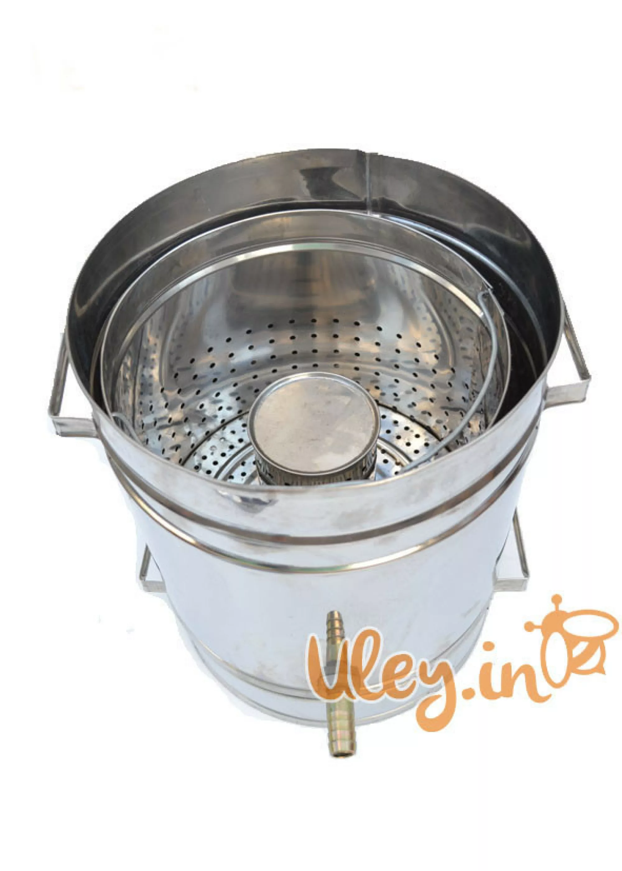 Воскотопка парова 12 літрів. Нержавіюча сталь.