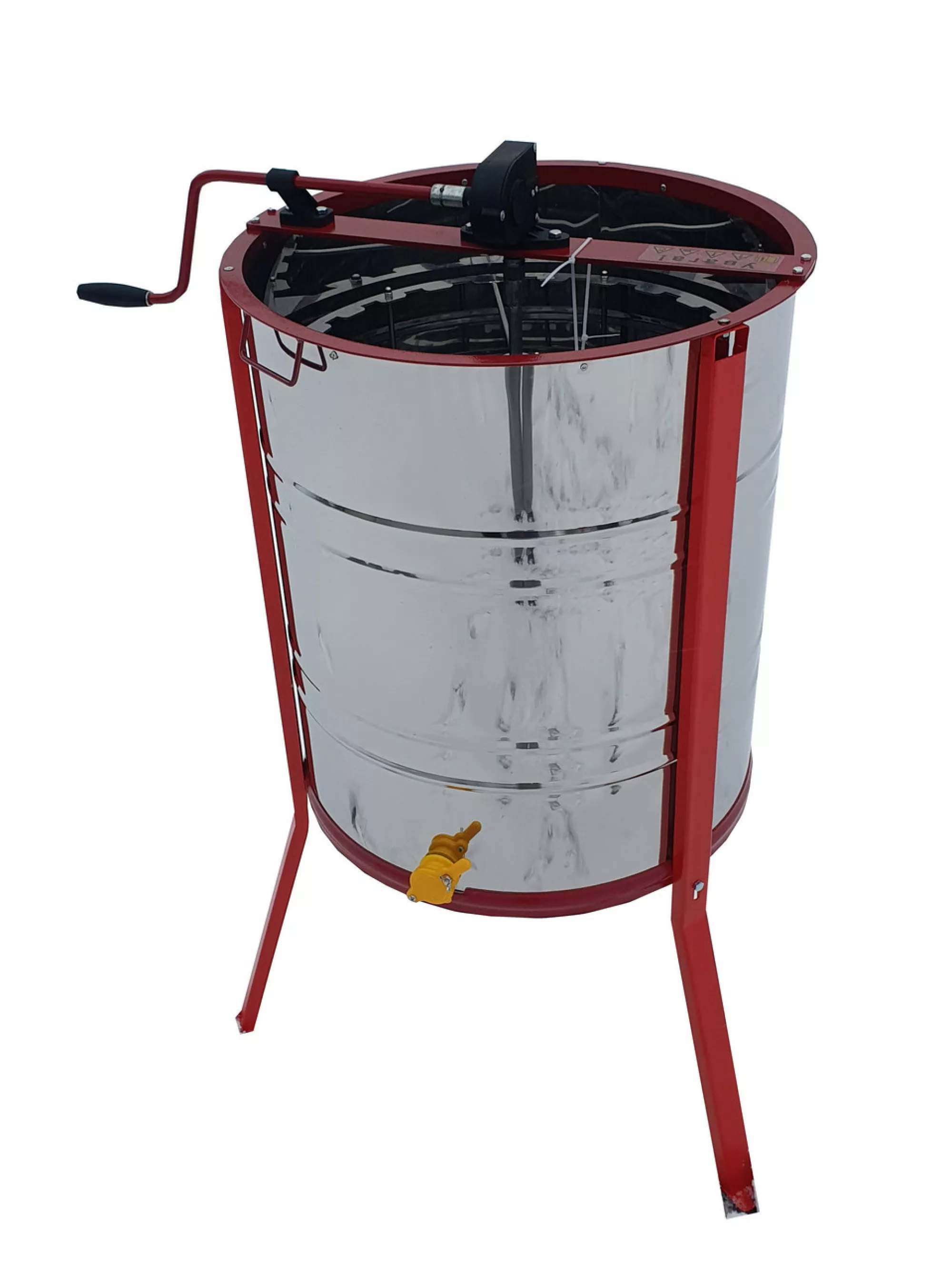 Радіальна ручна медогонка «Бджілка». 12 Рута/ 24 напіврамки. З ПІДСТАВКОЮ