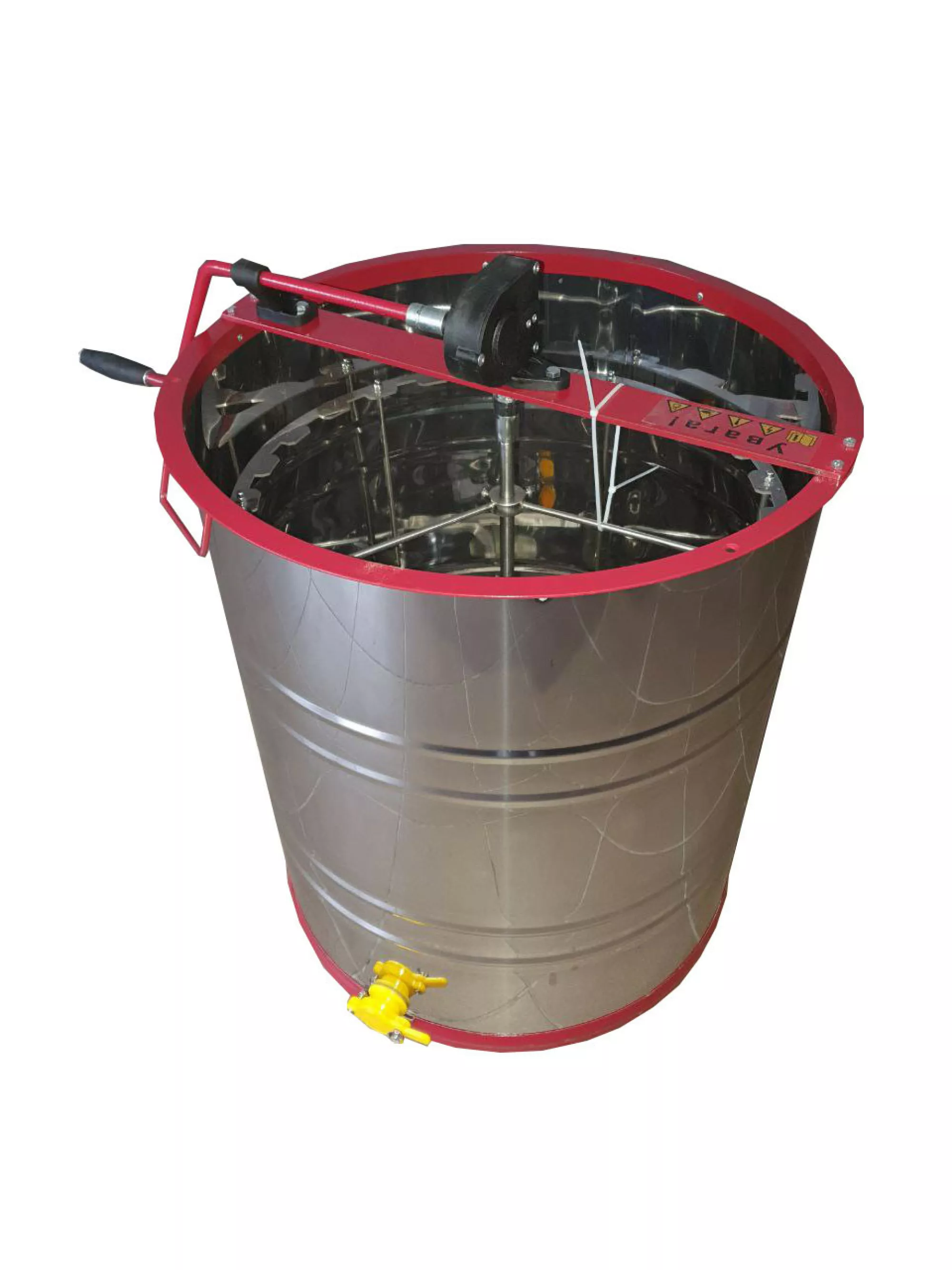 Радіальна ручна медогонка "Бджілка". 12 Рута/ 24 напіврамки