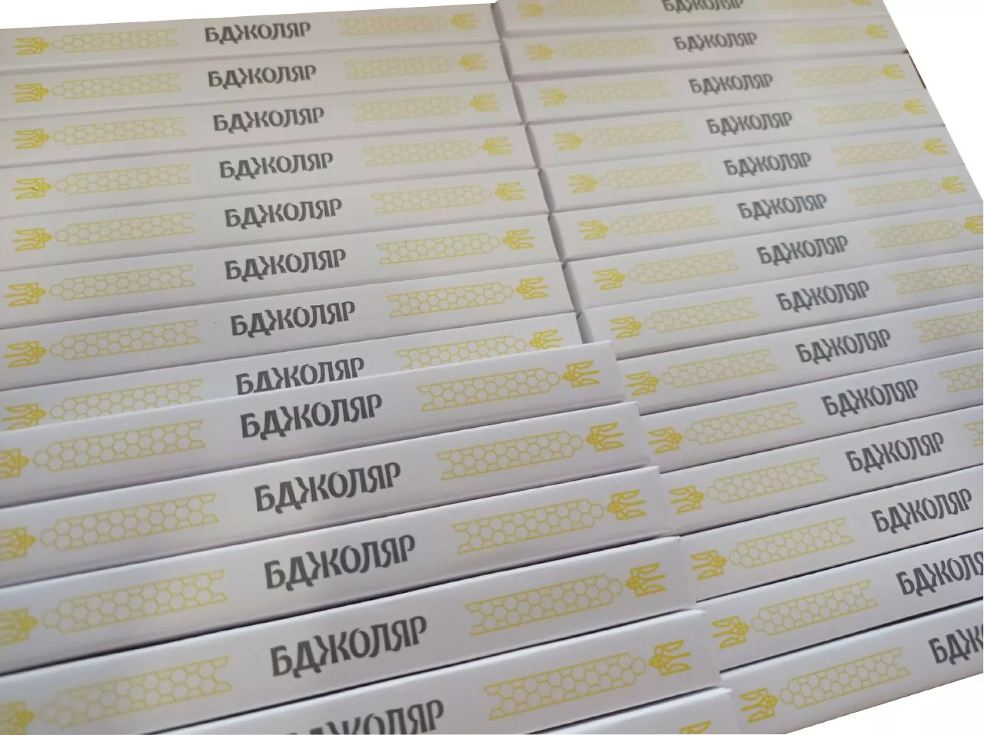 Ручка кулькова алюмінієва “Бджоляр” (модель – Soft Touch)