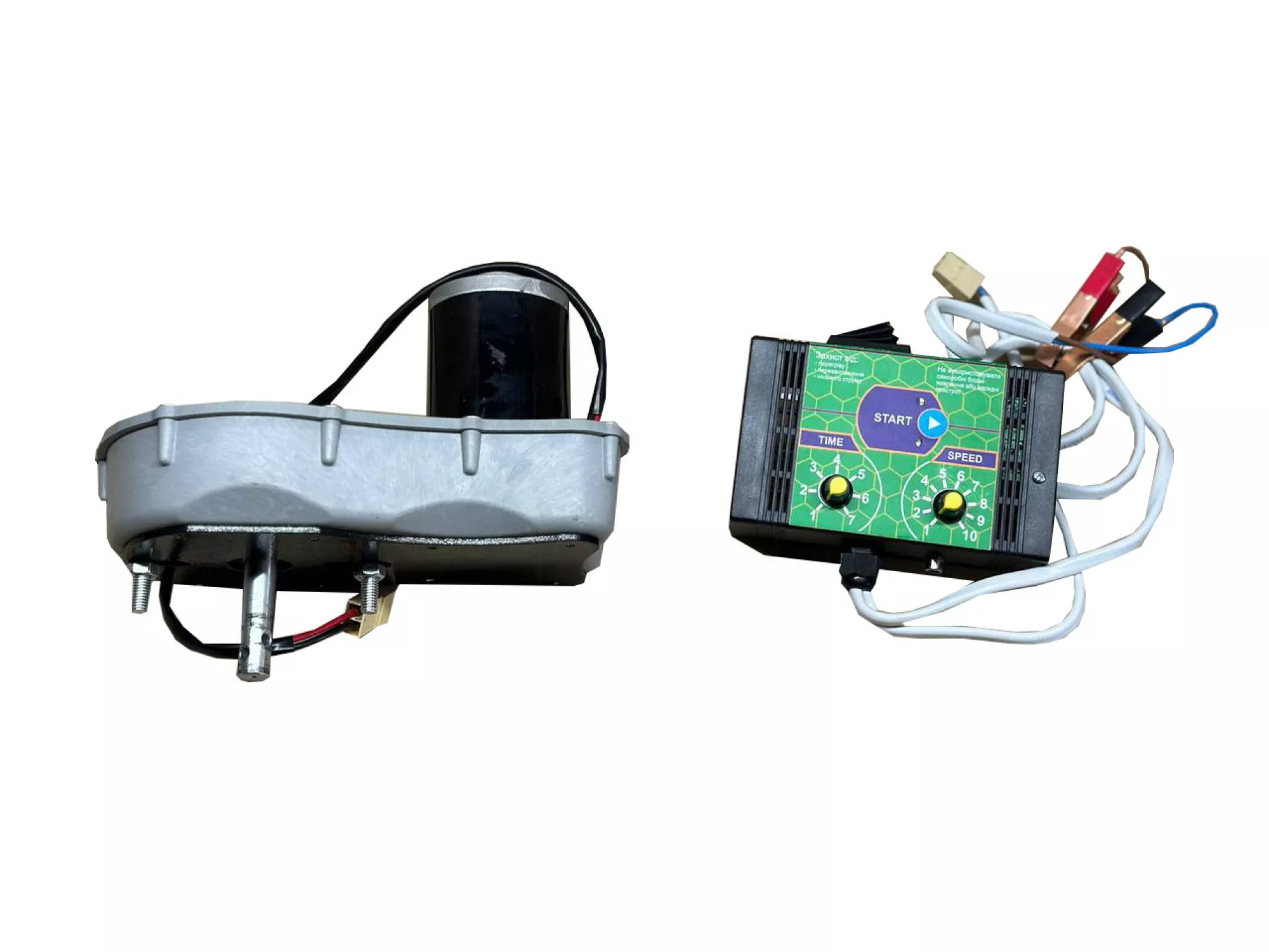 Електро-привід ДЛЯ МЕДОГОНКИ Pulse RD 1012 A (12 вольт, 100 Ват) — для редукторних медогонок