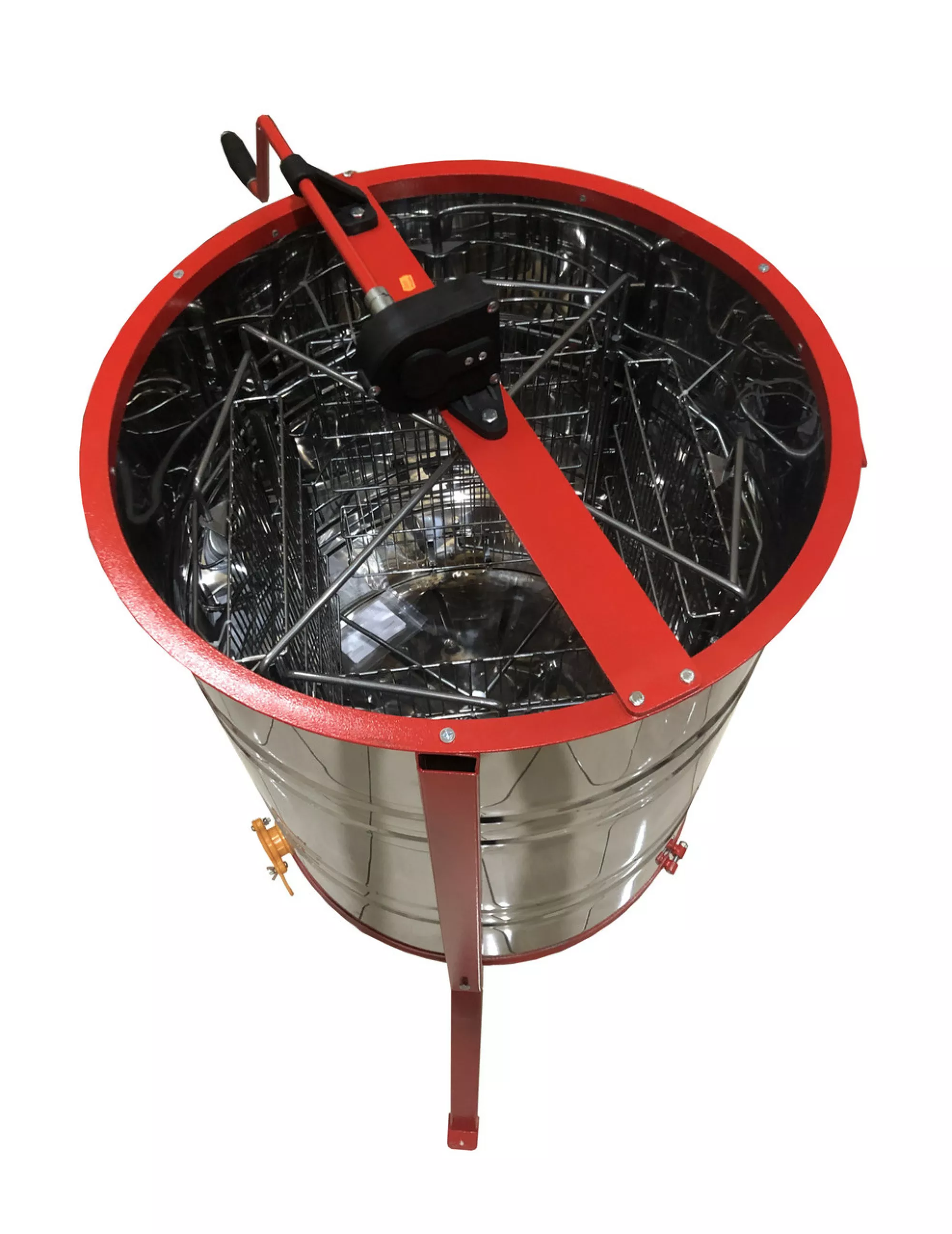 Нержавіюча 4 рамкову. (AISI 430) касети зварні фарбованого волосся б, кран ПЛАСТИК. З ПІДСТАВКОЮ