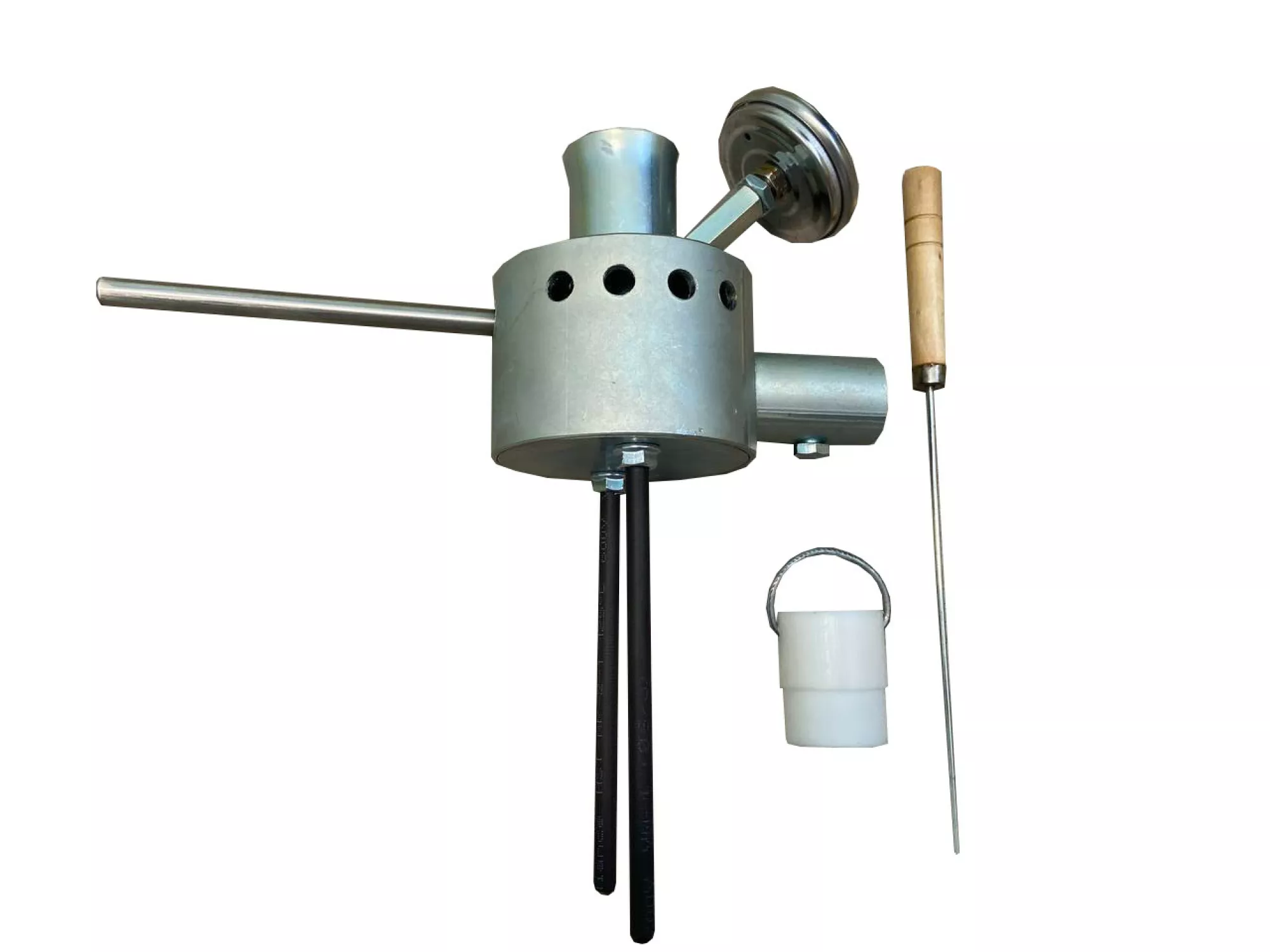 Насадка субліматор з датчиком температури на газовий пальник