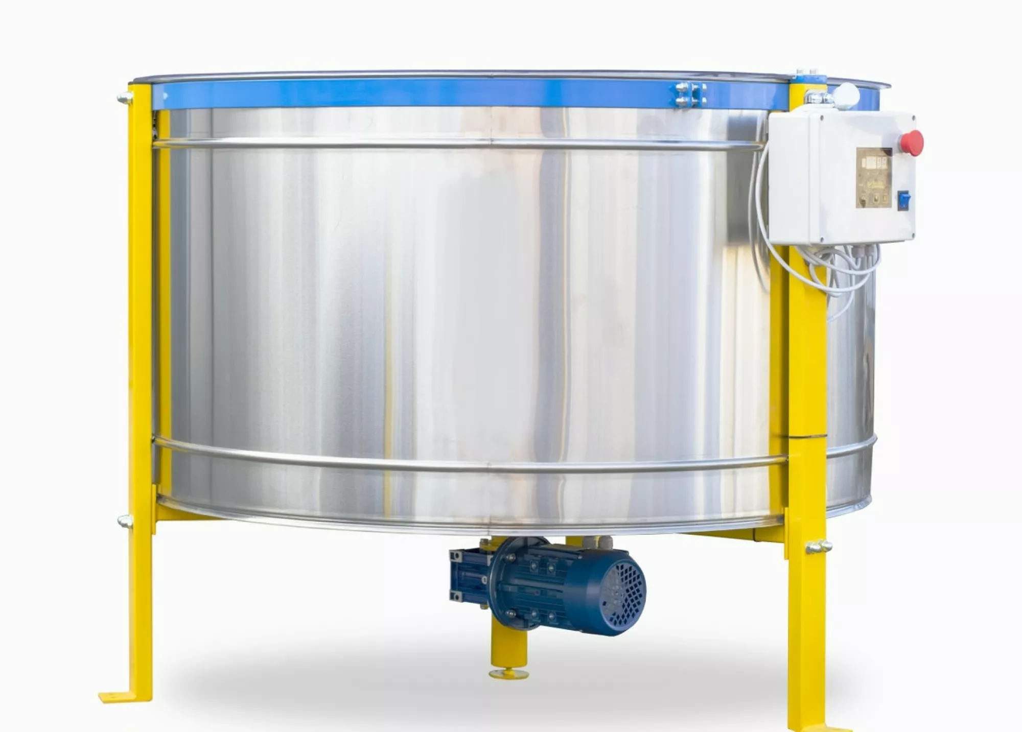 Радіальна медогонка на 75 рамок. MP-75н, 220В, Ø1200 нержавіюча