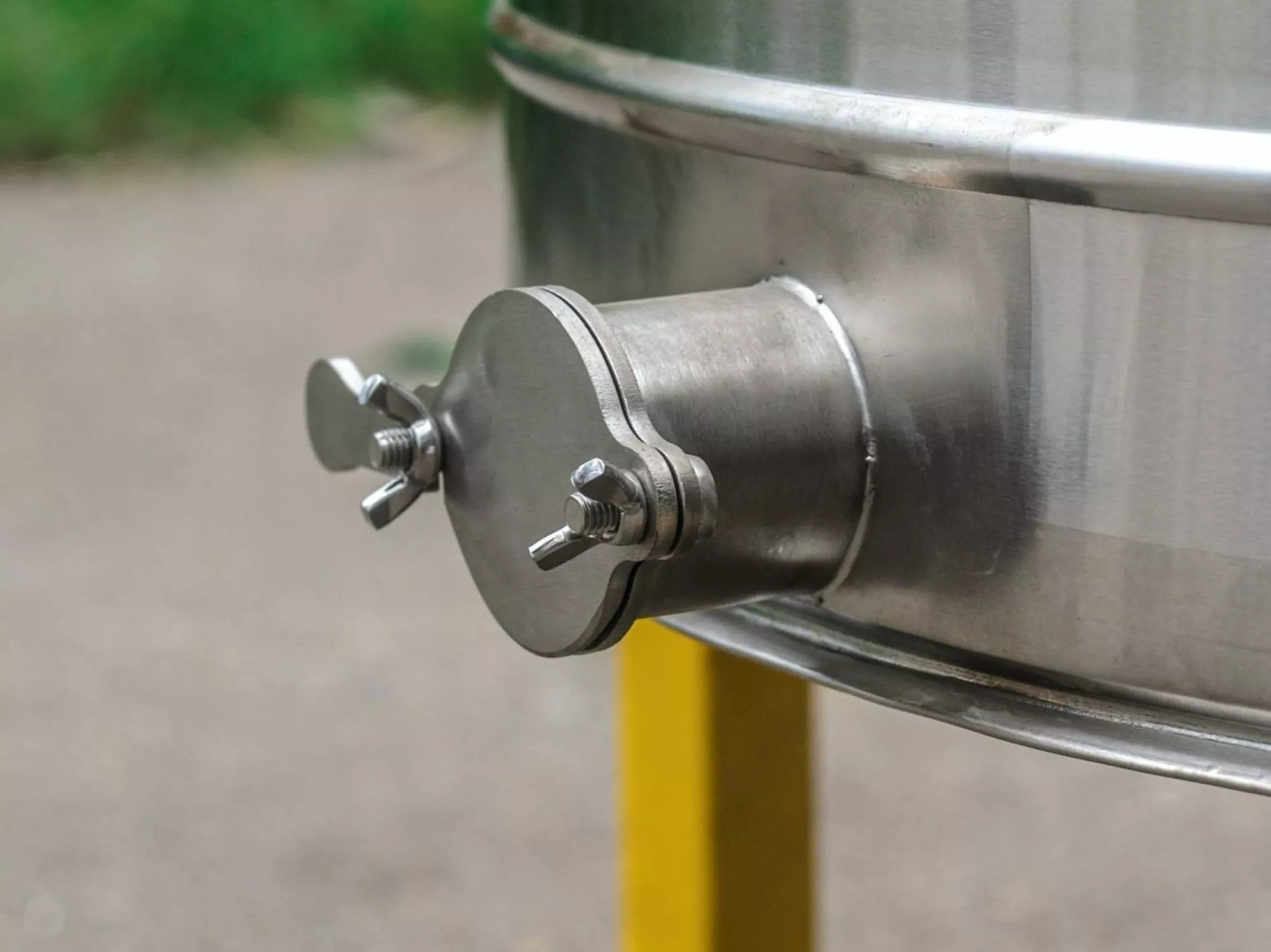 Медогонка 9 рамкова, автоматична МК-9П, Ø940, 12В/220В, під рамку “Дадан 300 мм”