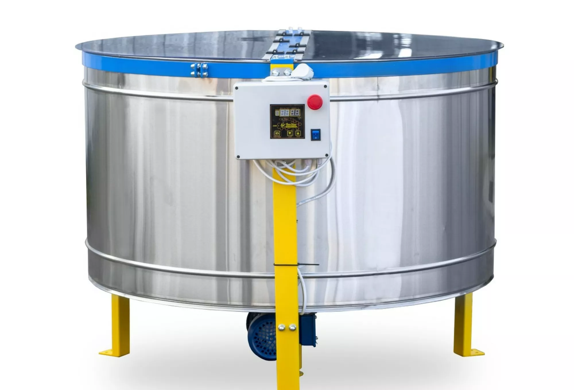 Радіальна медогонка на 60 рамок. МР-60н, 220В, Ø1200 нержавіюча